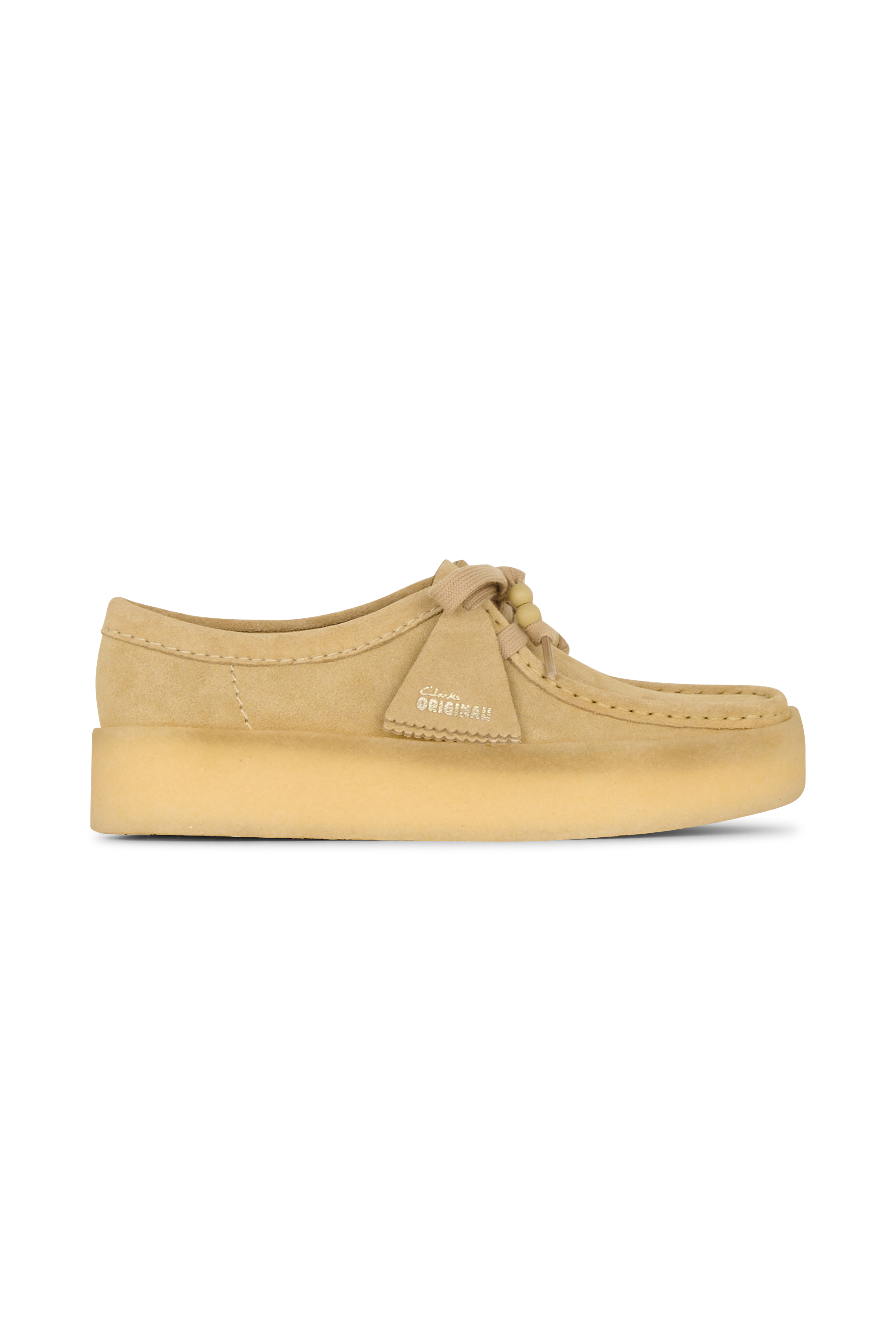Lace-up shoes Wallabee Cup Cup. maple suede