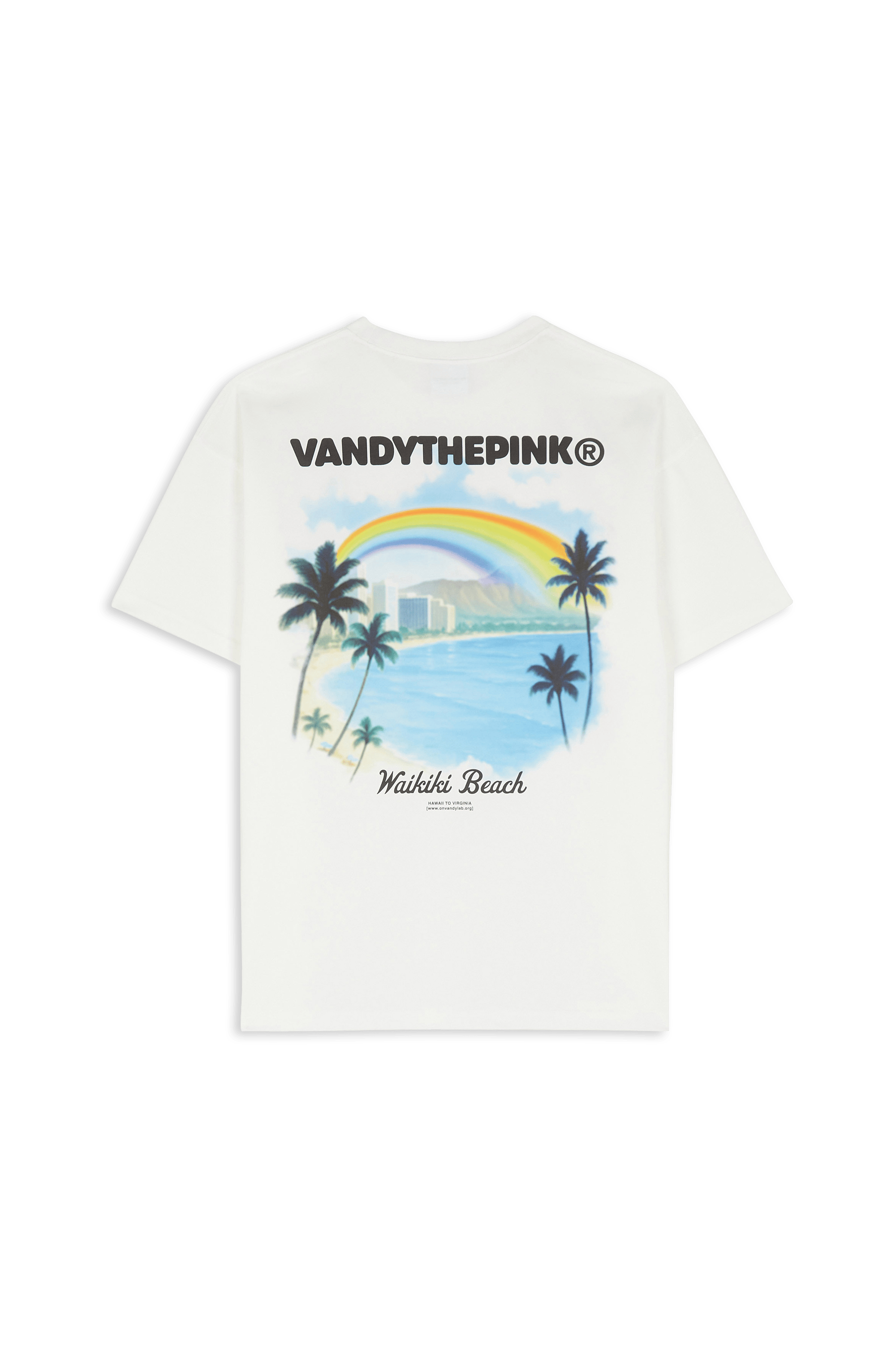 T-shirt VANDYTHEPINK Blanc