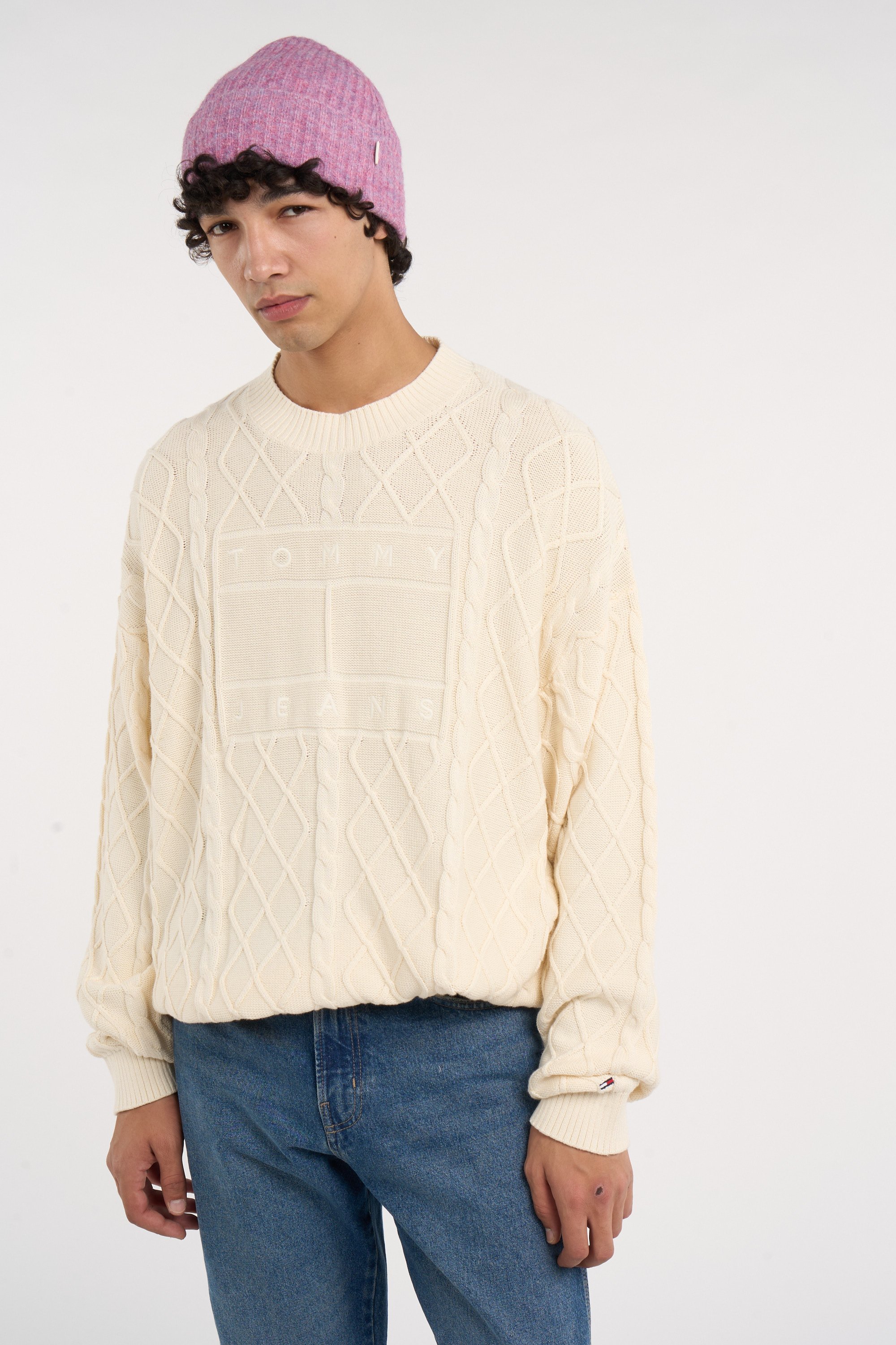 Pull | Beige TOMMY JEANS Homme