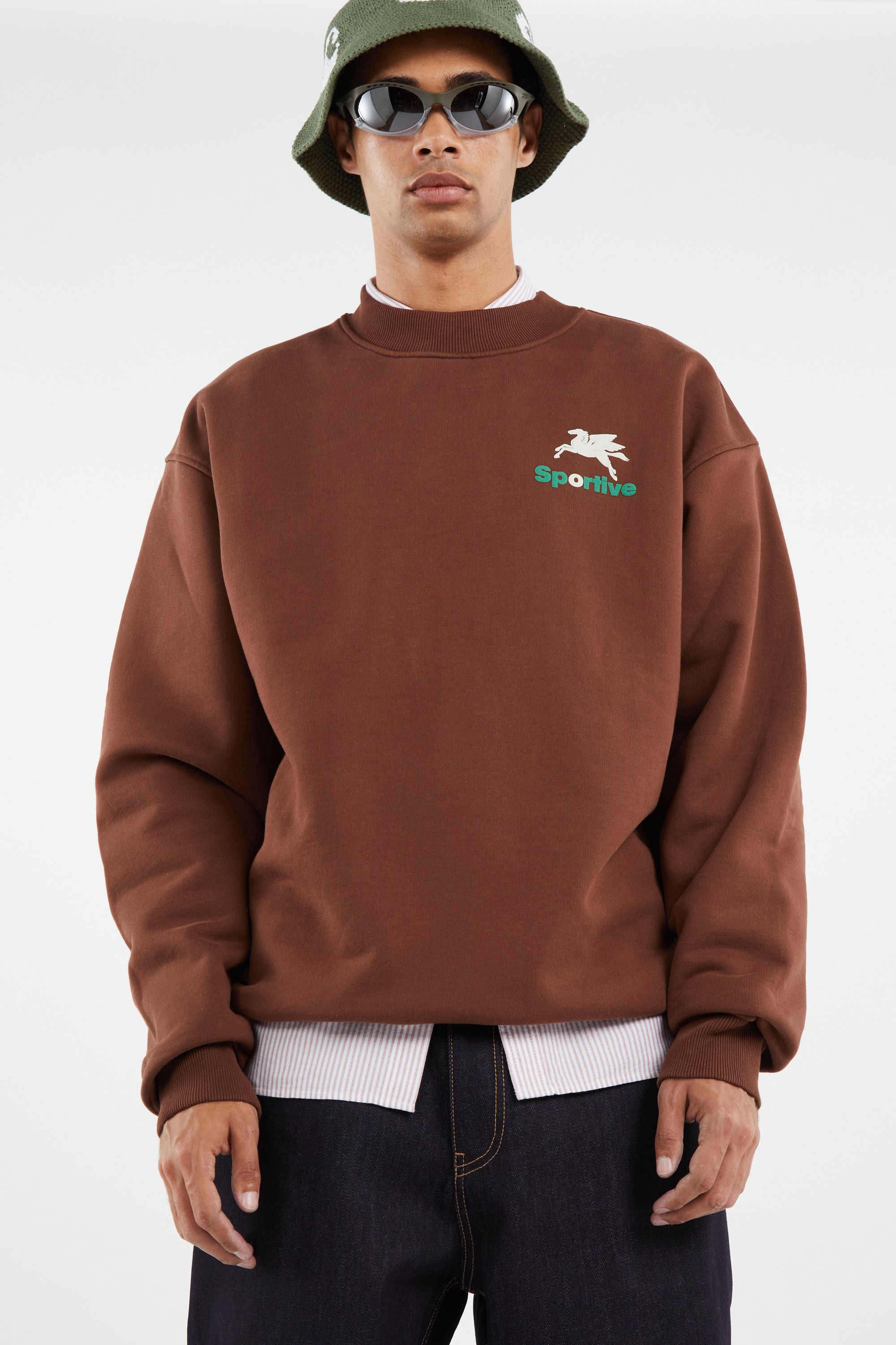 Sweatshirt Brown