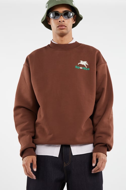 GOODIES SPORTIVE Sweatshirt Marron