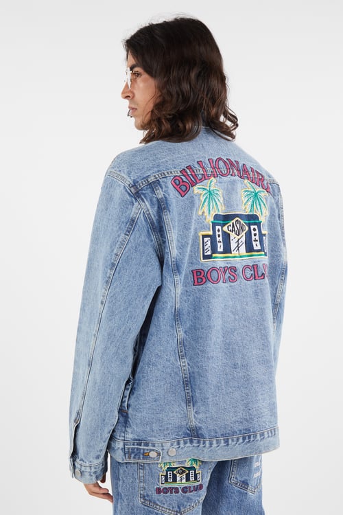 BILLIONAIRE BOYS CLUB Veste en jean Bleu