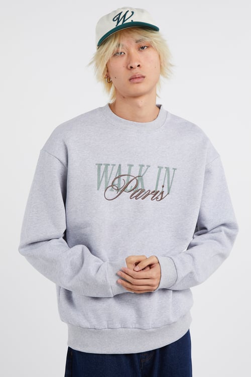 WALK IN PARIS Sweatshirt Gris