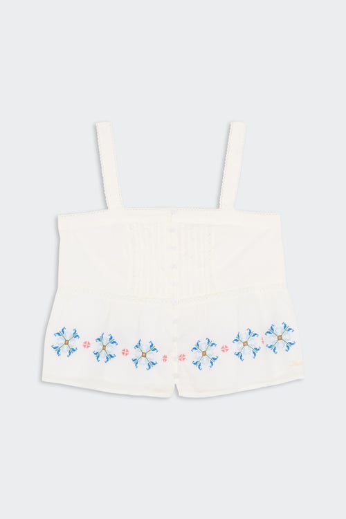Top sans manches - Taille M Beige