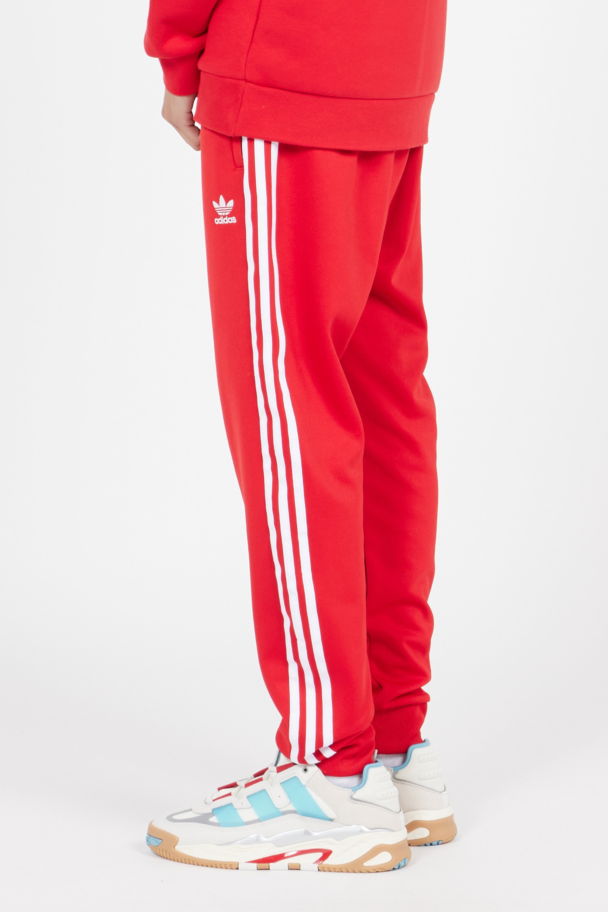 Jogging rouge adidas homme hotsell