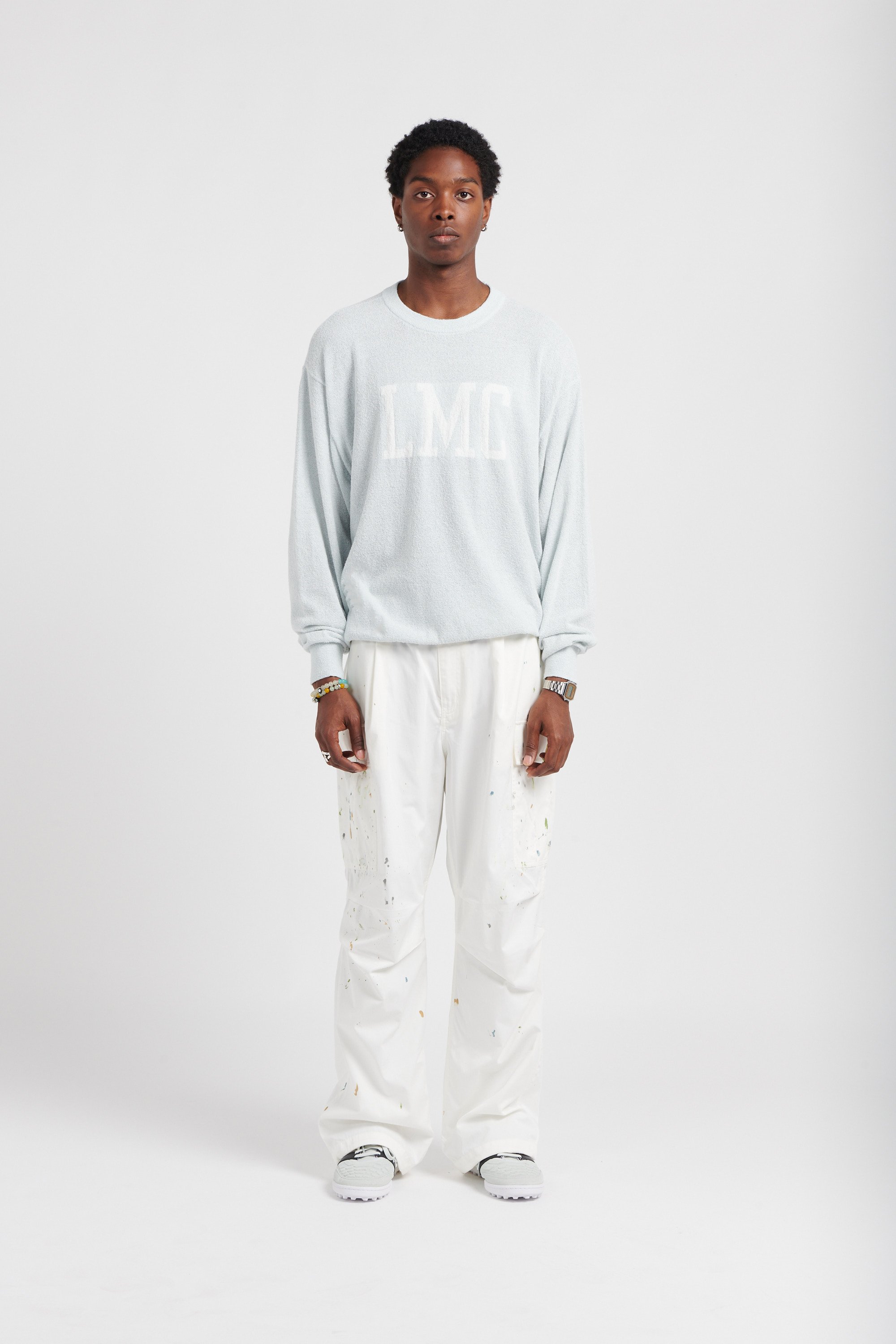 T-shirt  | Bleu by LOST MANAGEMENT CITIES T-shirt  Bleu