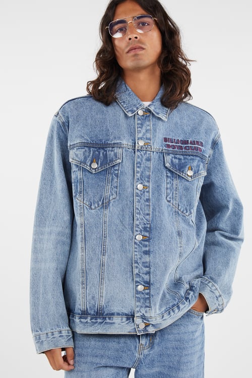 BILLIONAIRE BOYS CLUB Veste en jean Bleu