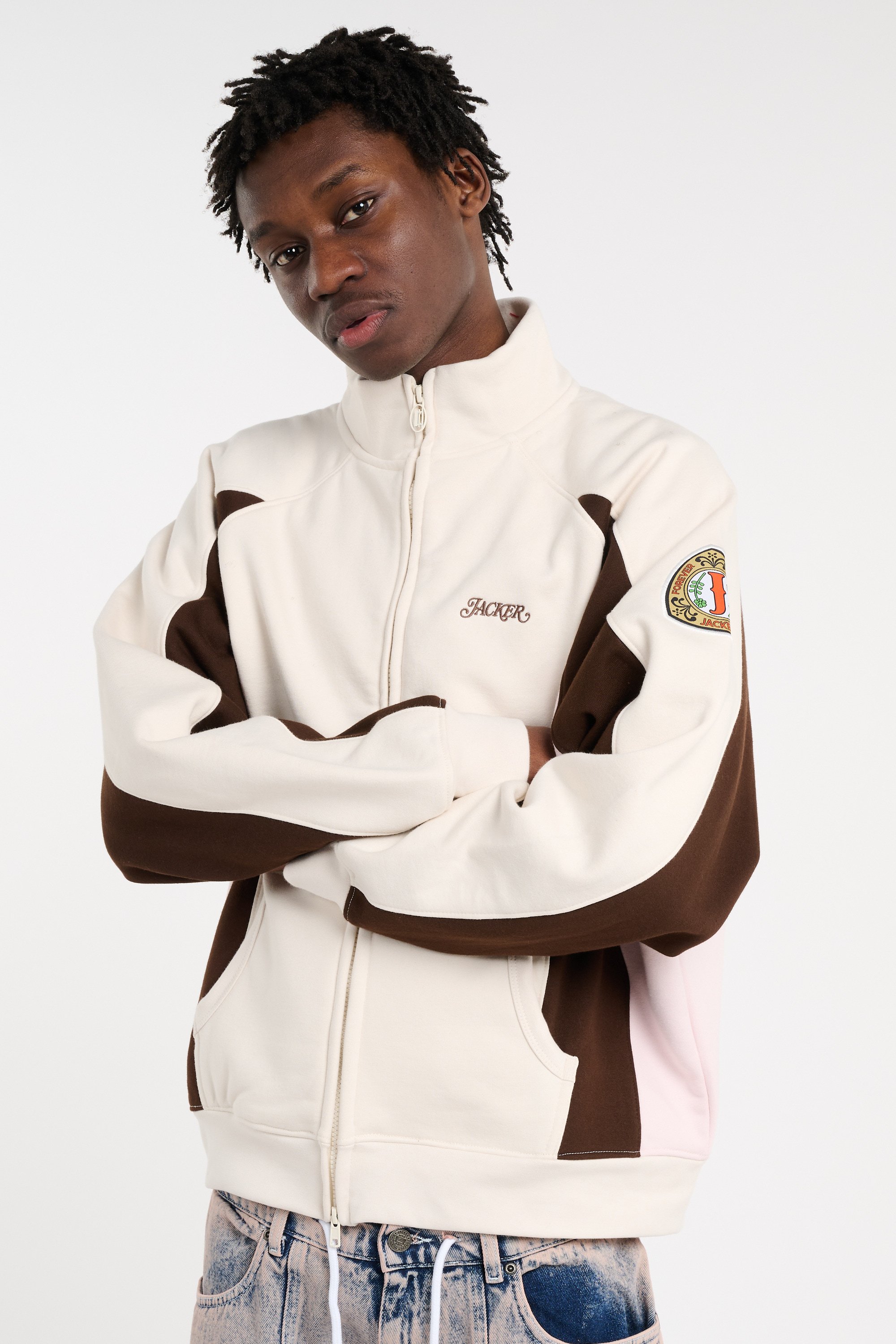 Veste de survêtement  Beige