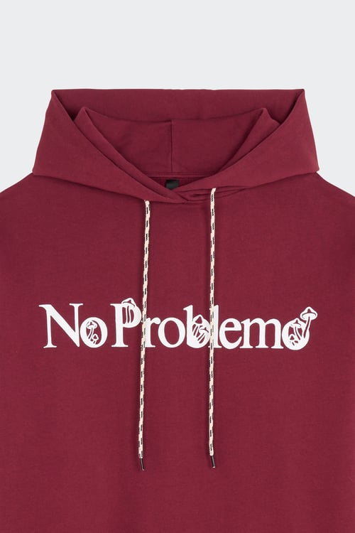 NO PROBLEMO Hoodie Rouge