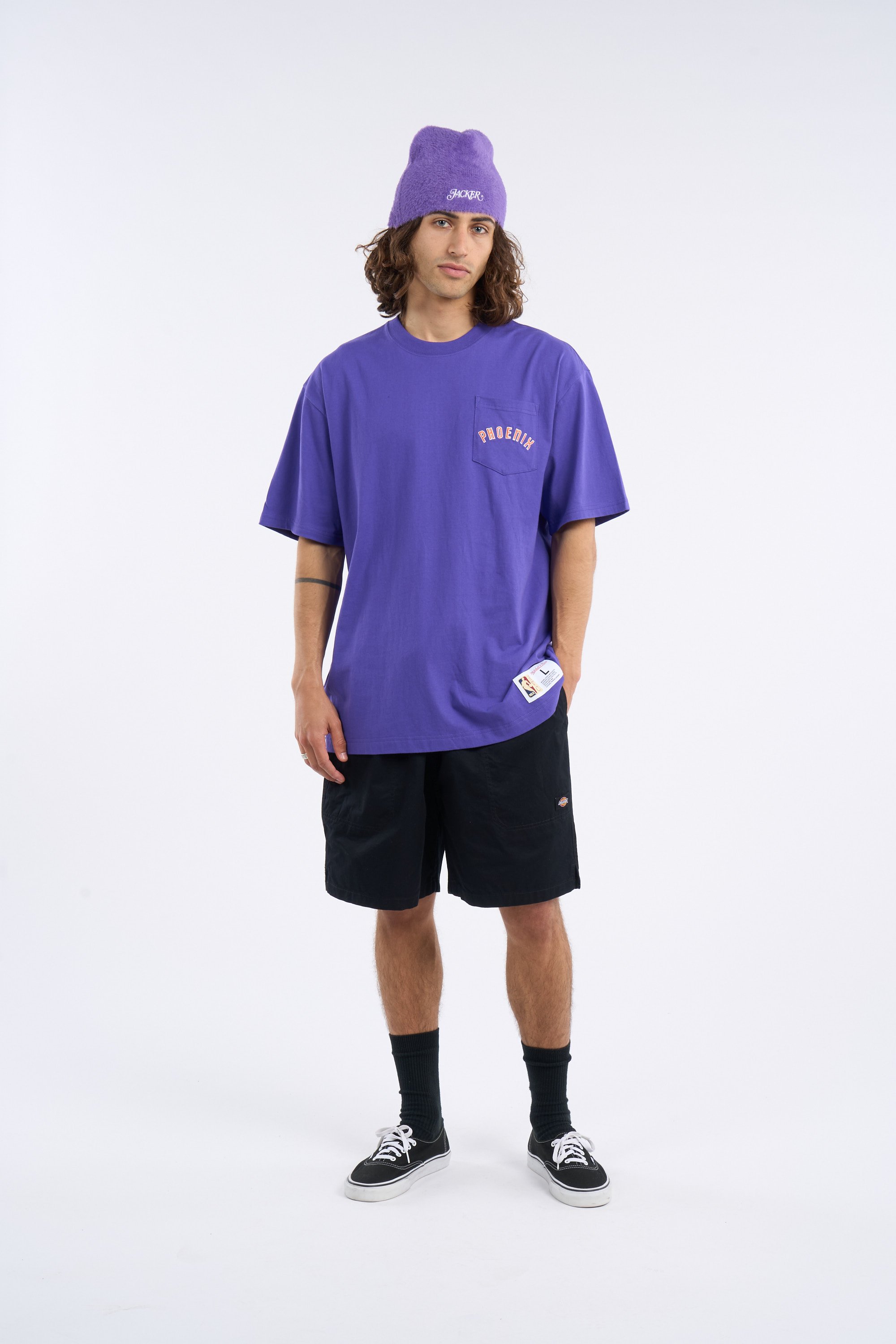 T-shirt | Purple by MITCHELL & NESS T-shirt Purple