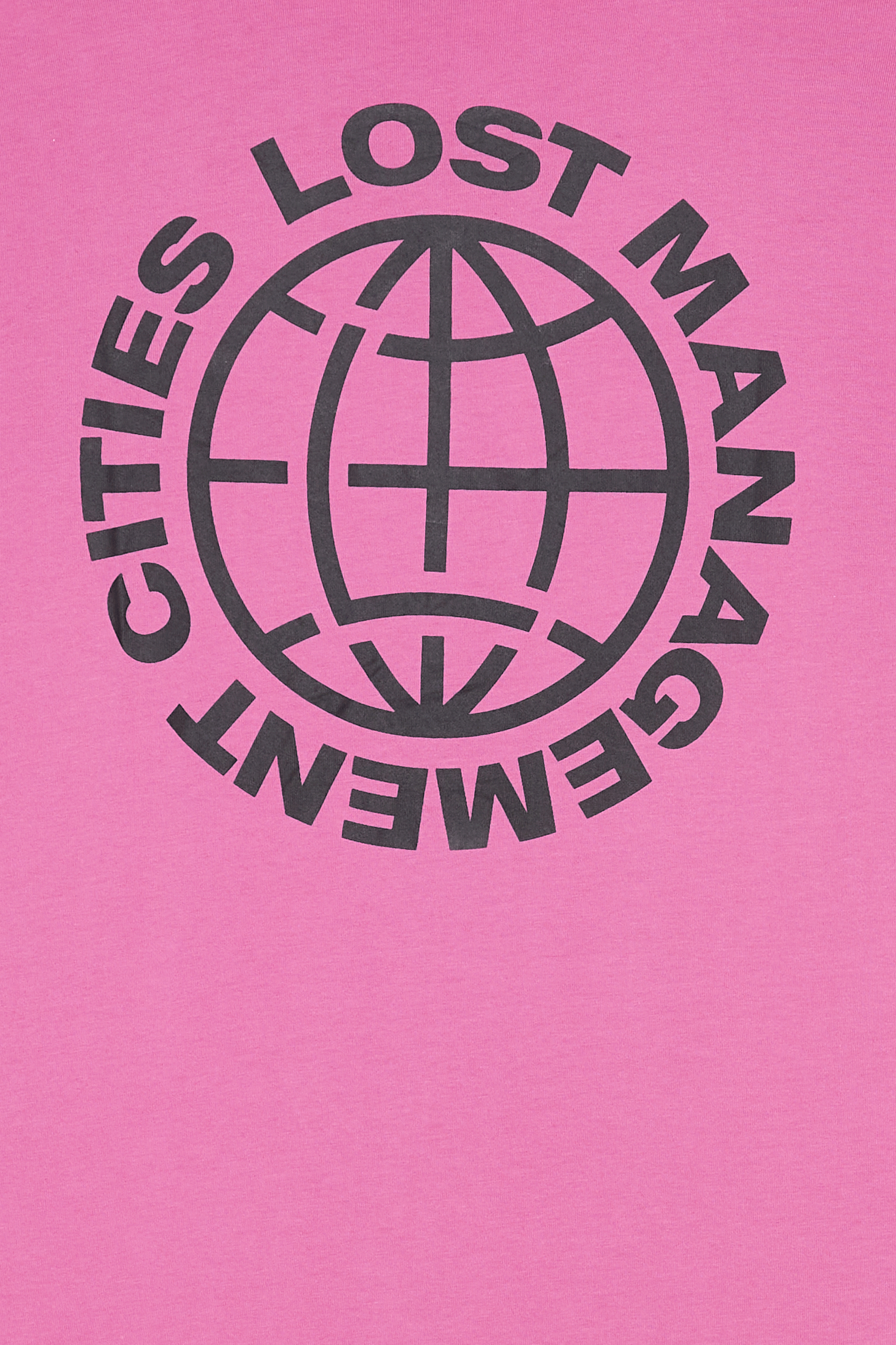 Regular-fit round-neck cotton T-shirt Pink