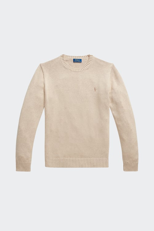 Polo - Pull - Taille S Beige