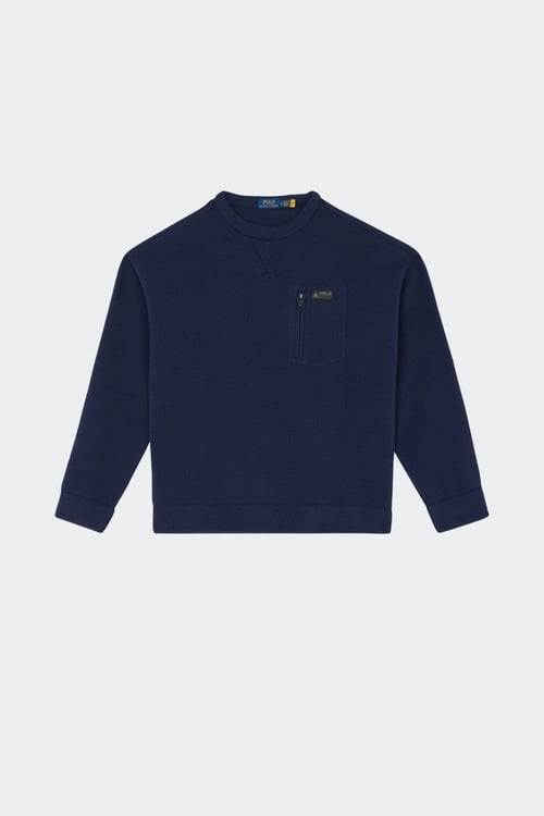 Polo - Sweatshirt - Taille M Bleu