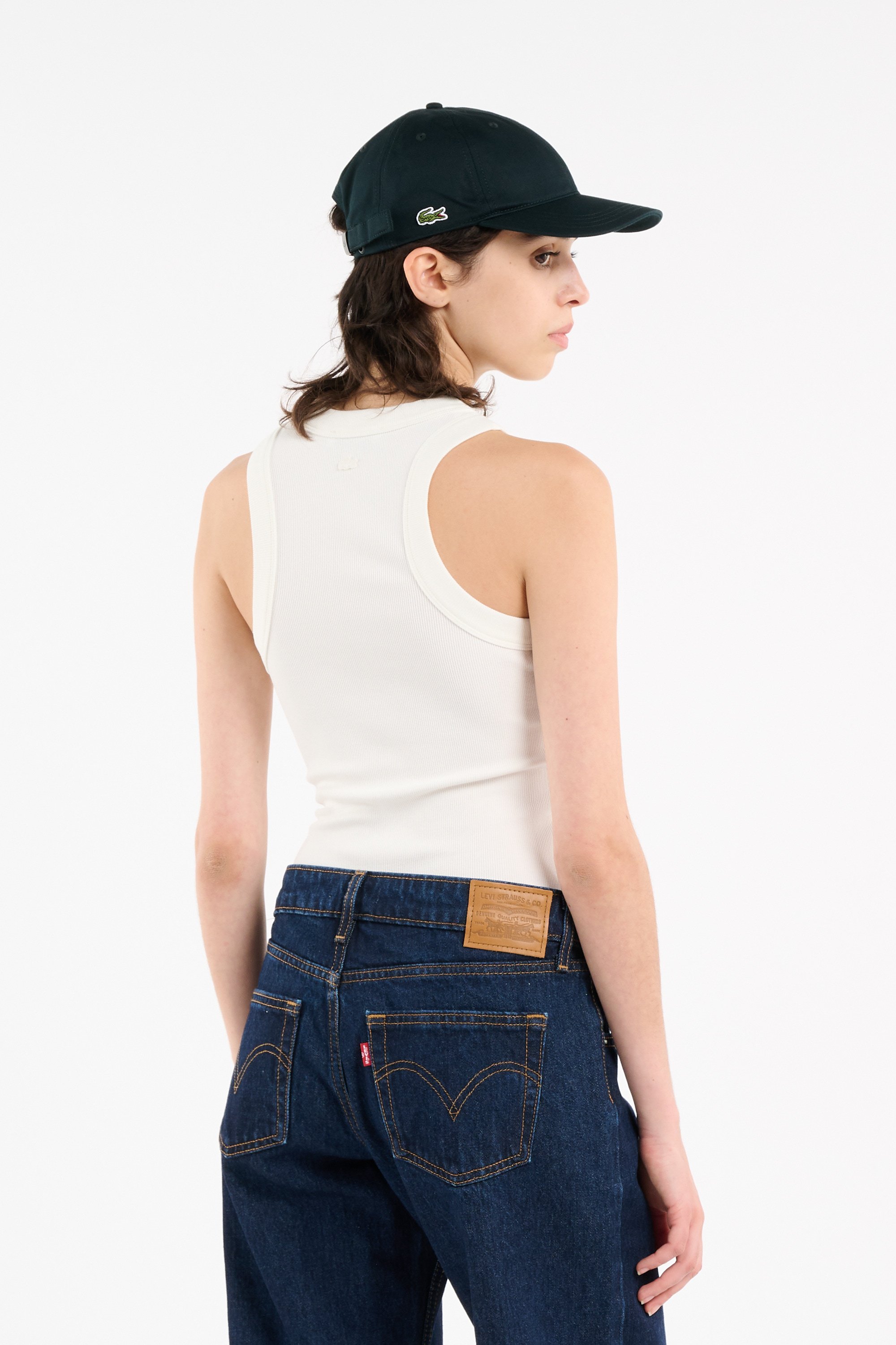 Débardeur  | Blanc LACOSTE Femme