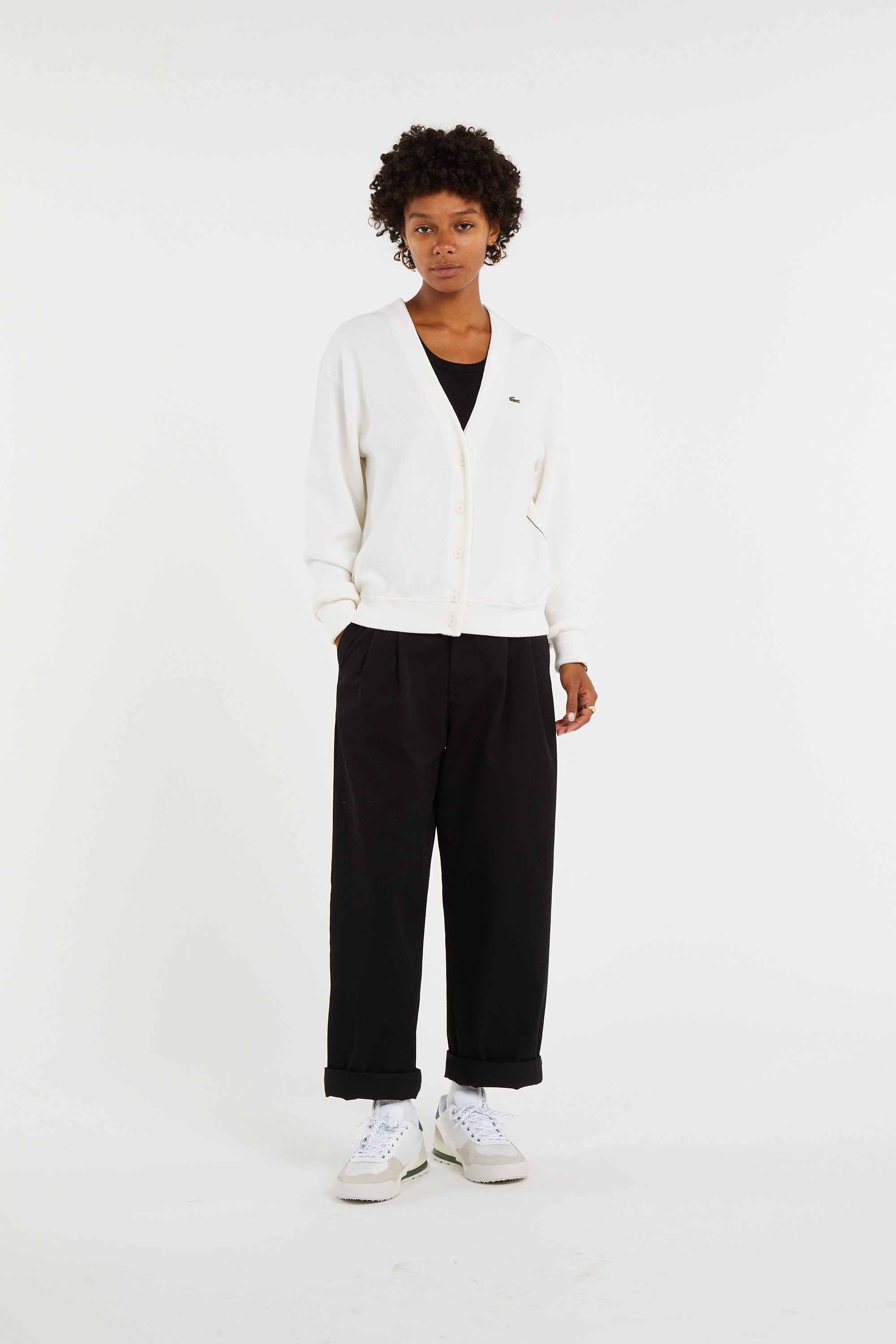 Gilet  LACOSTE Blanc