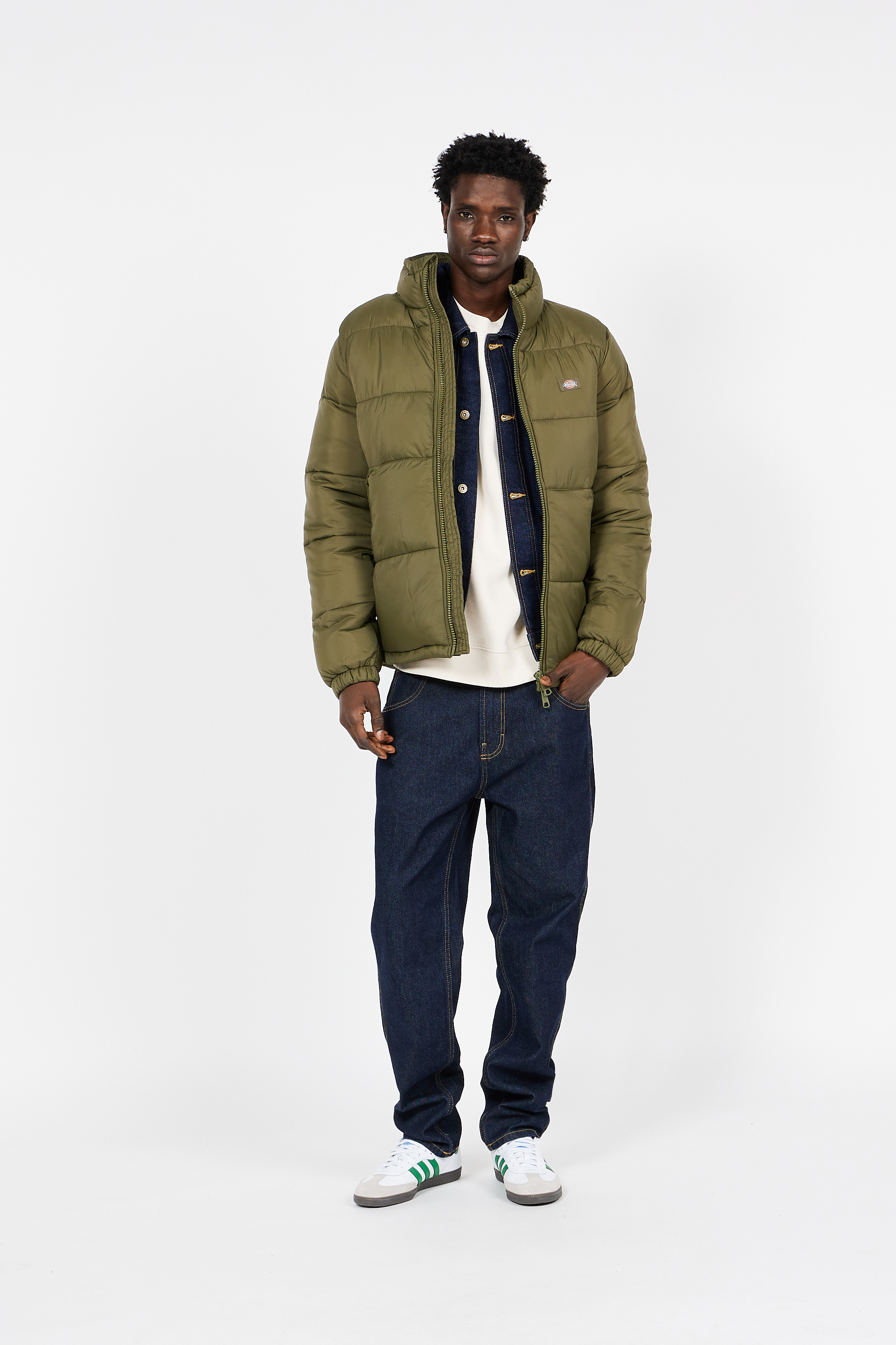 Puffer Jacket Green