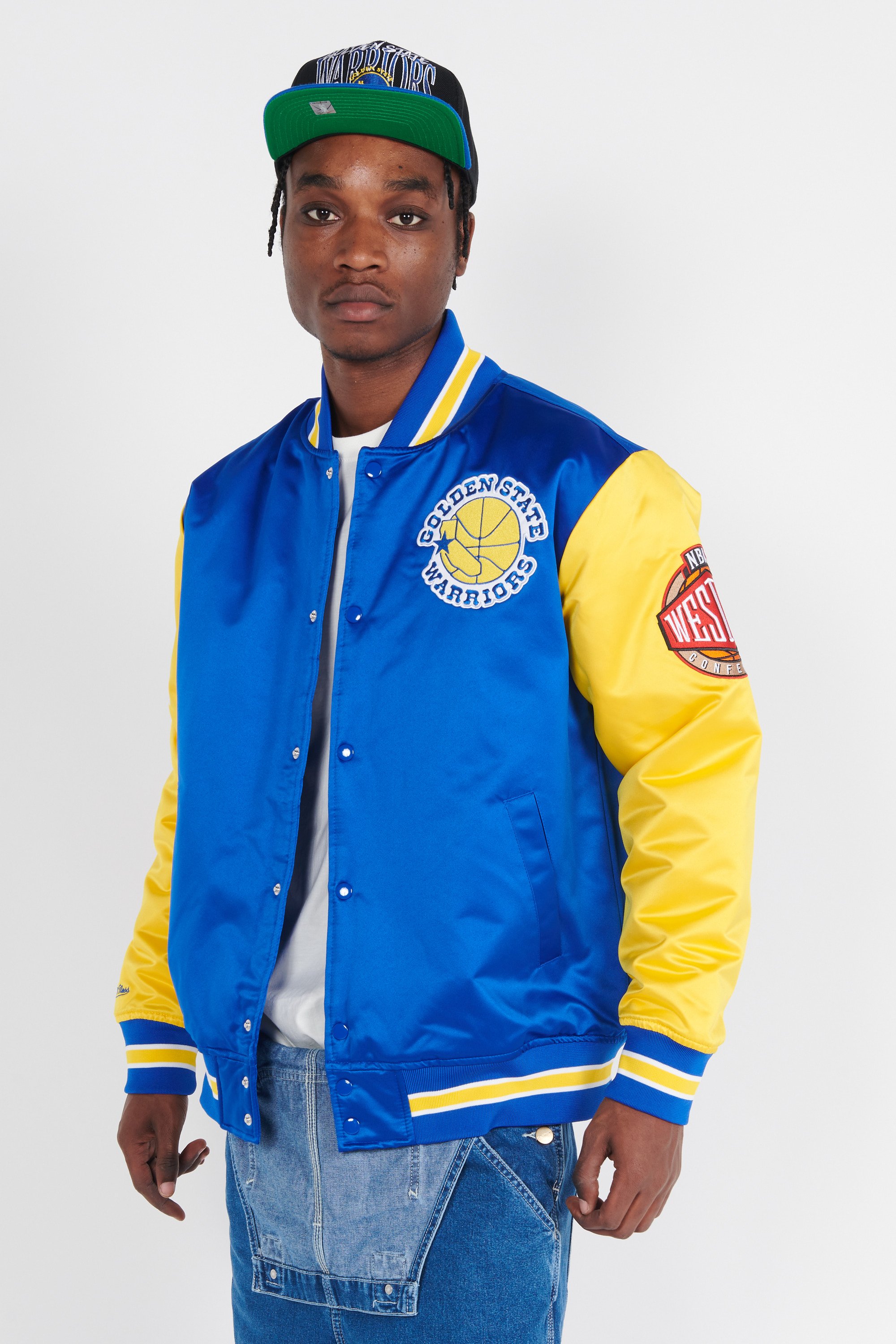 Bomber | Bleu by MITCHELL & NESS Bomber Bleu