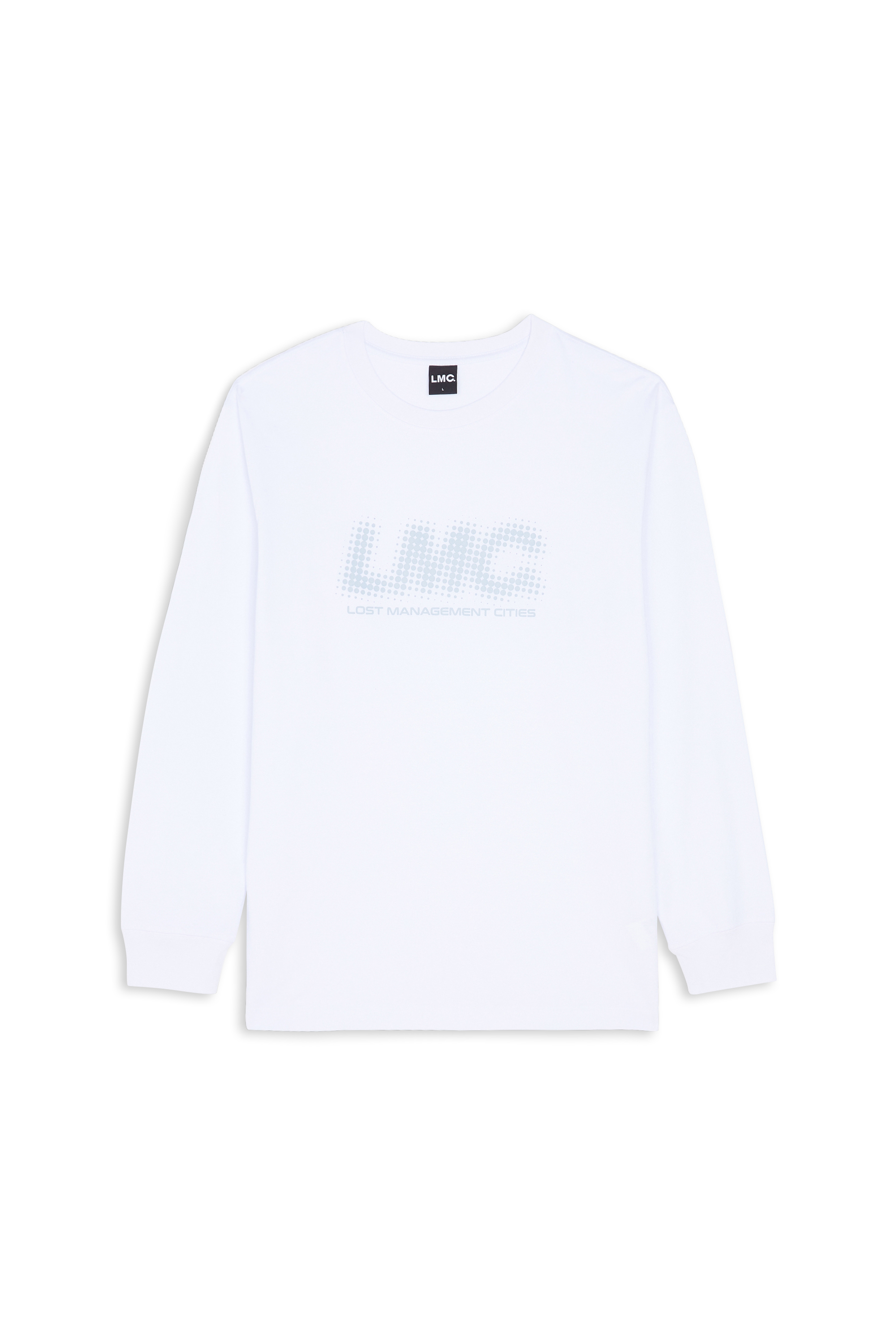 Regular-fit round-neck cotton T-shirt White