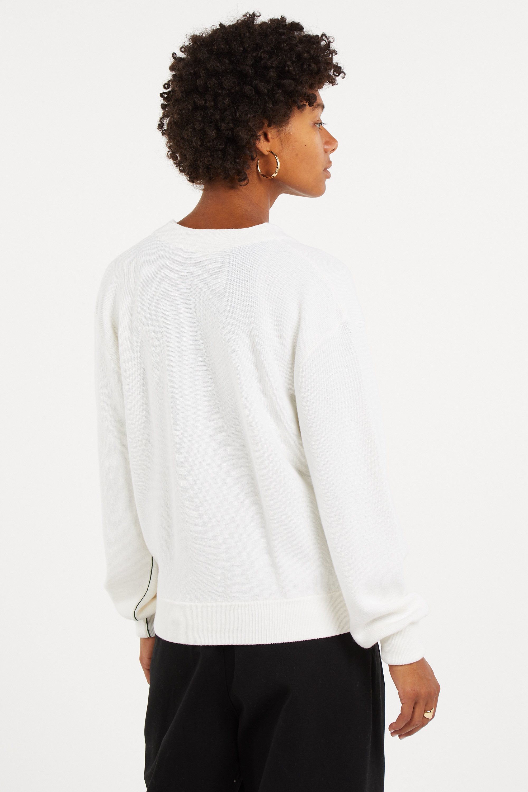Gilet  | Blanc LACOSTE Femme