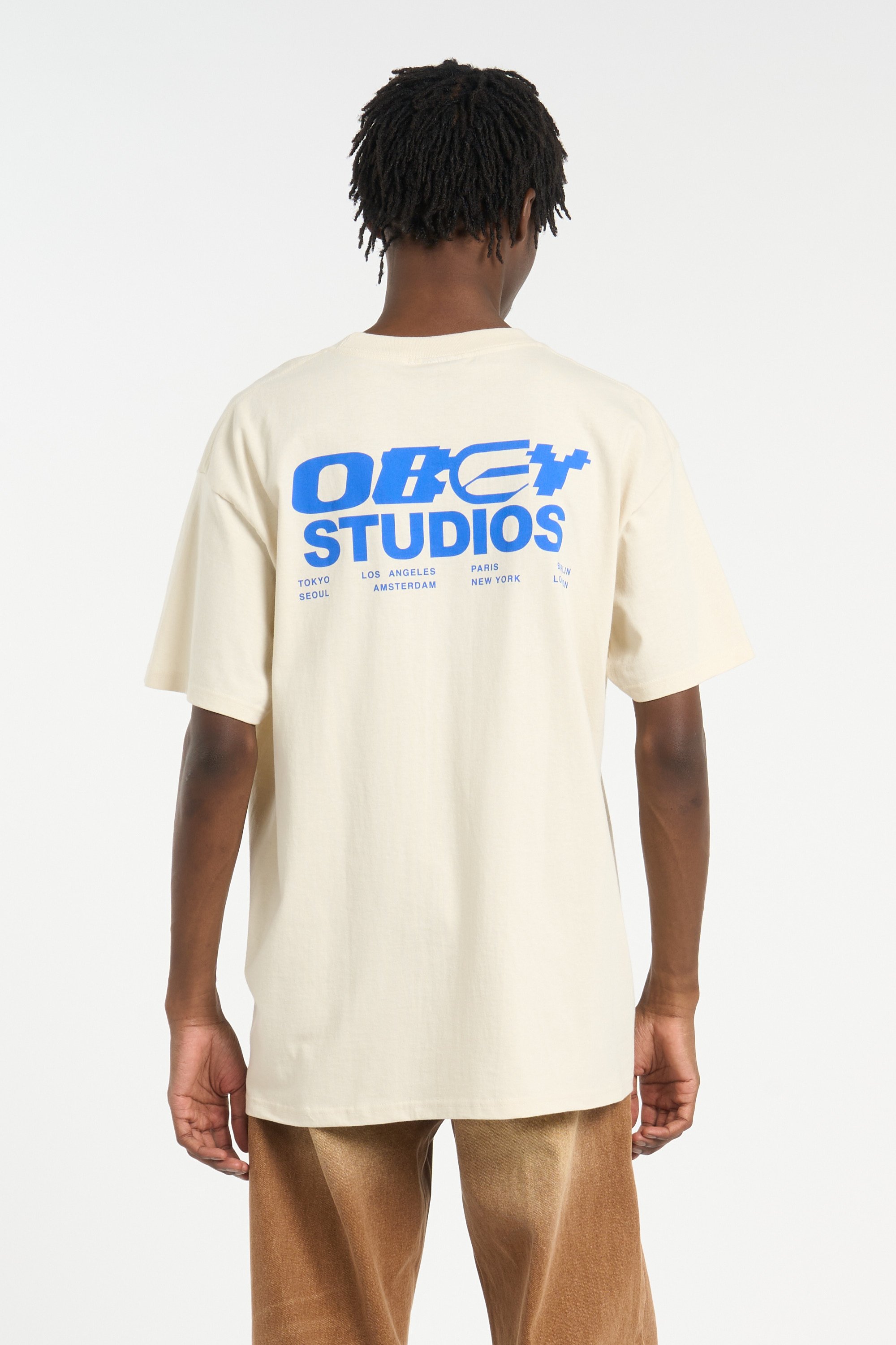 T-shirt | Beige OBEY Homme