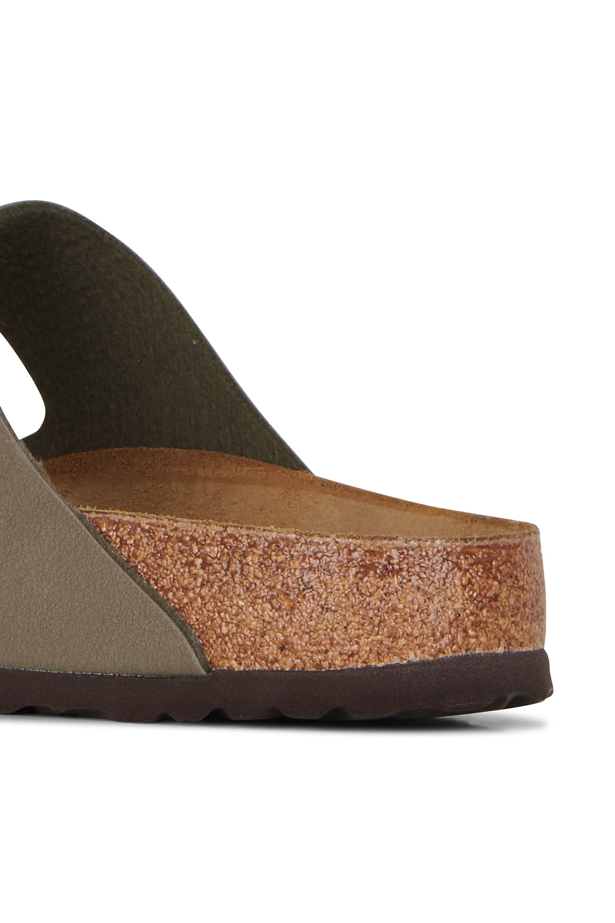 Sandales plates Kaki