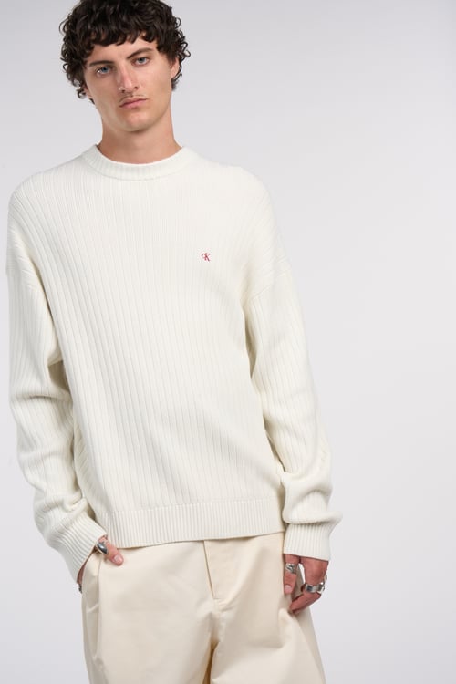 CALVIN KLEIN Pull Blanc