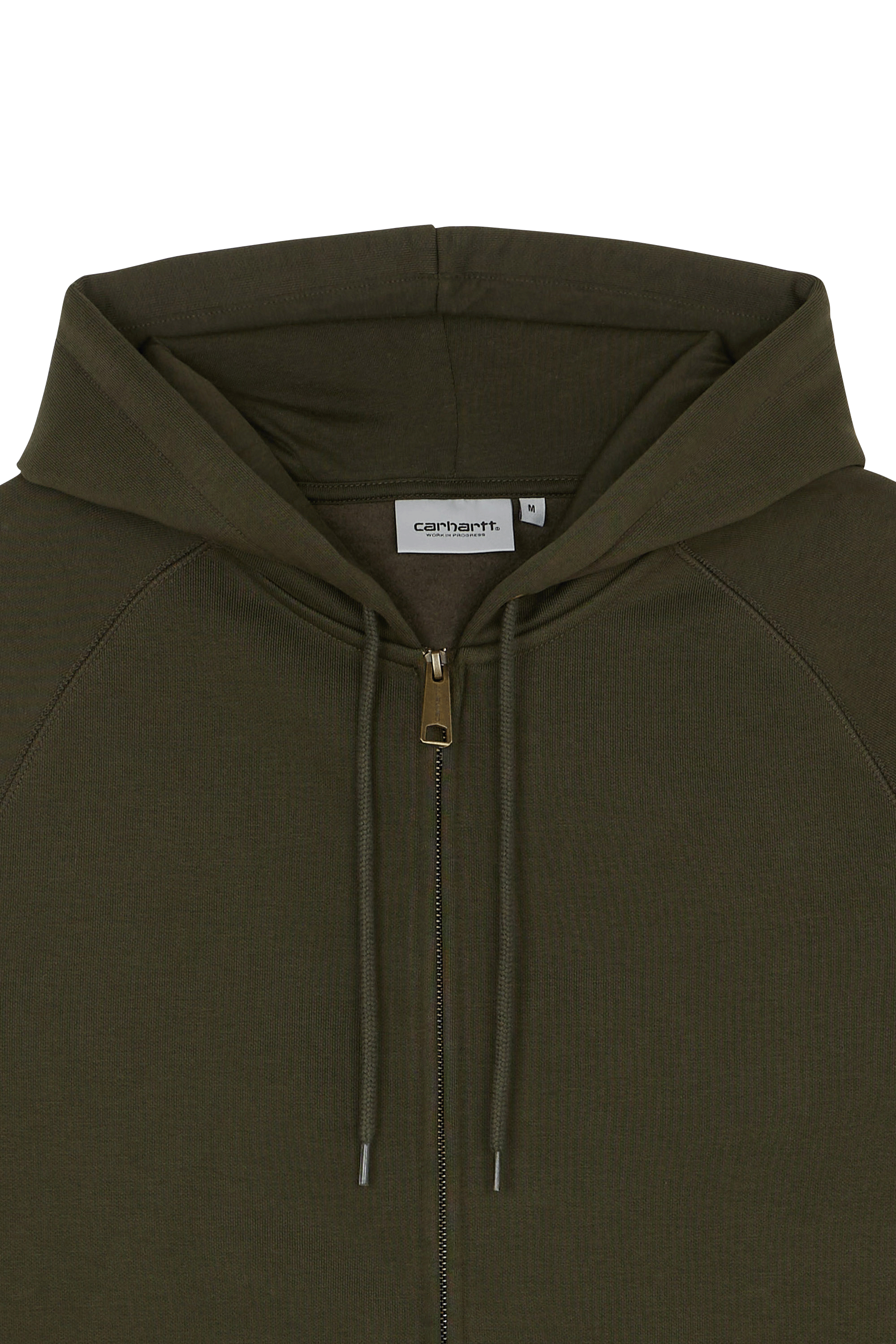 Hoodie zippé | Kaki CARHARTT WIP Homme