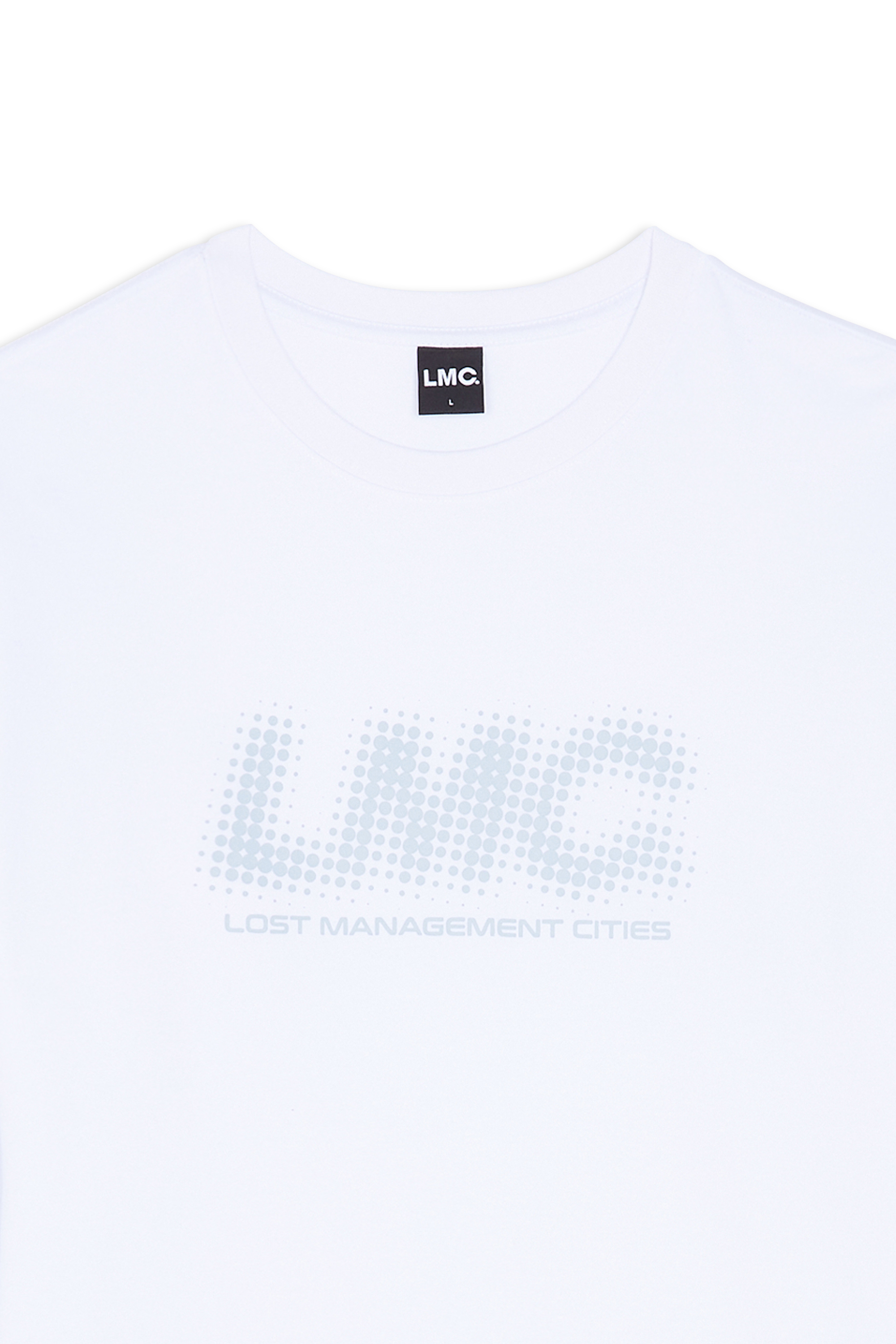 Regular-fit round-neck cotton T-shirt White