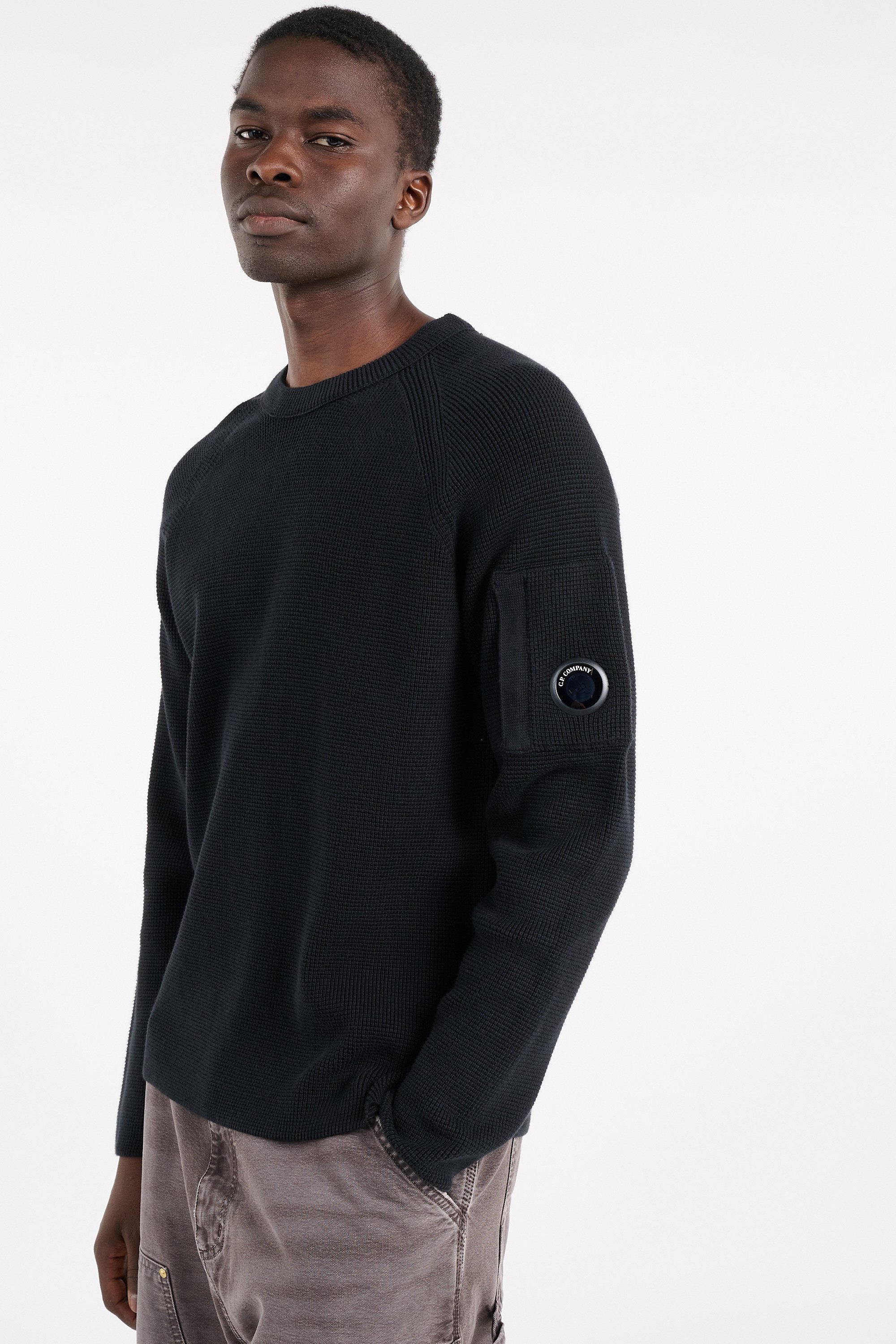 Sweater | Black C.P. COMPANY Men