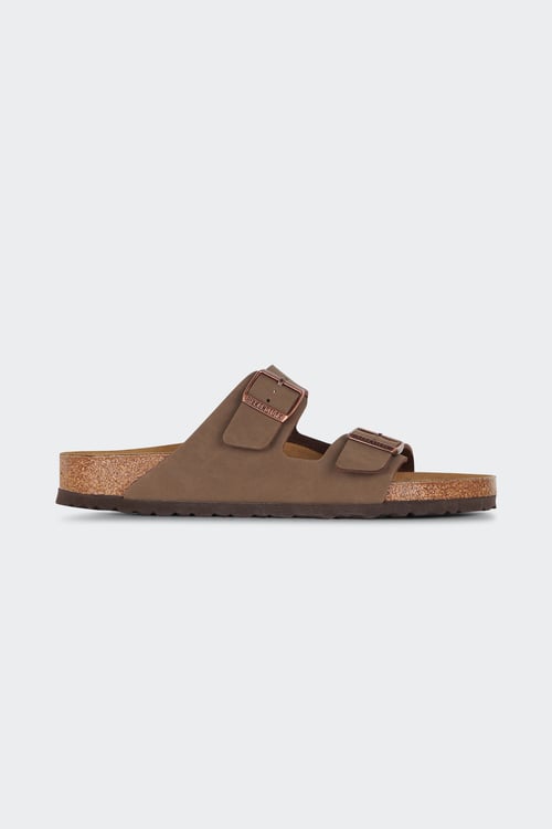 BIRKENSTOCK Sandales plates Marron