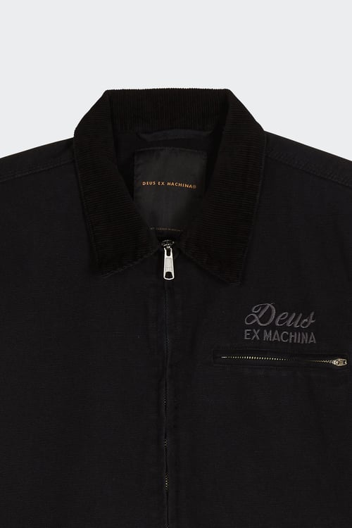 DEUS EX MACHINA Veste Noir