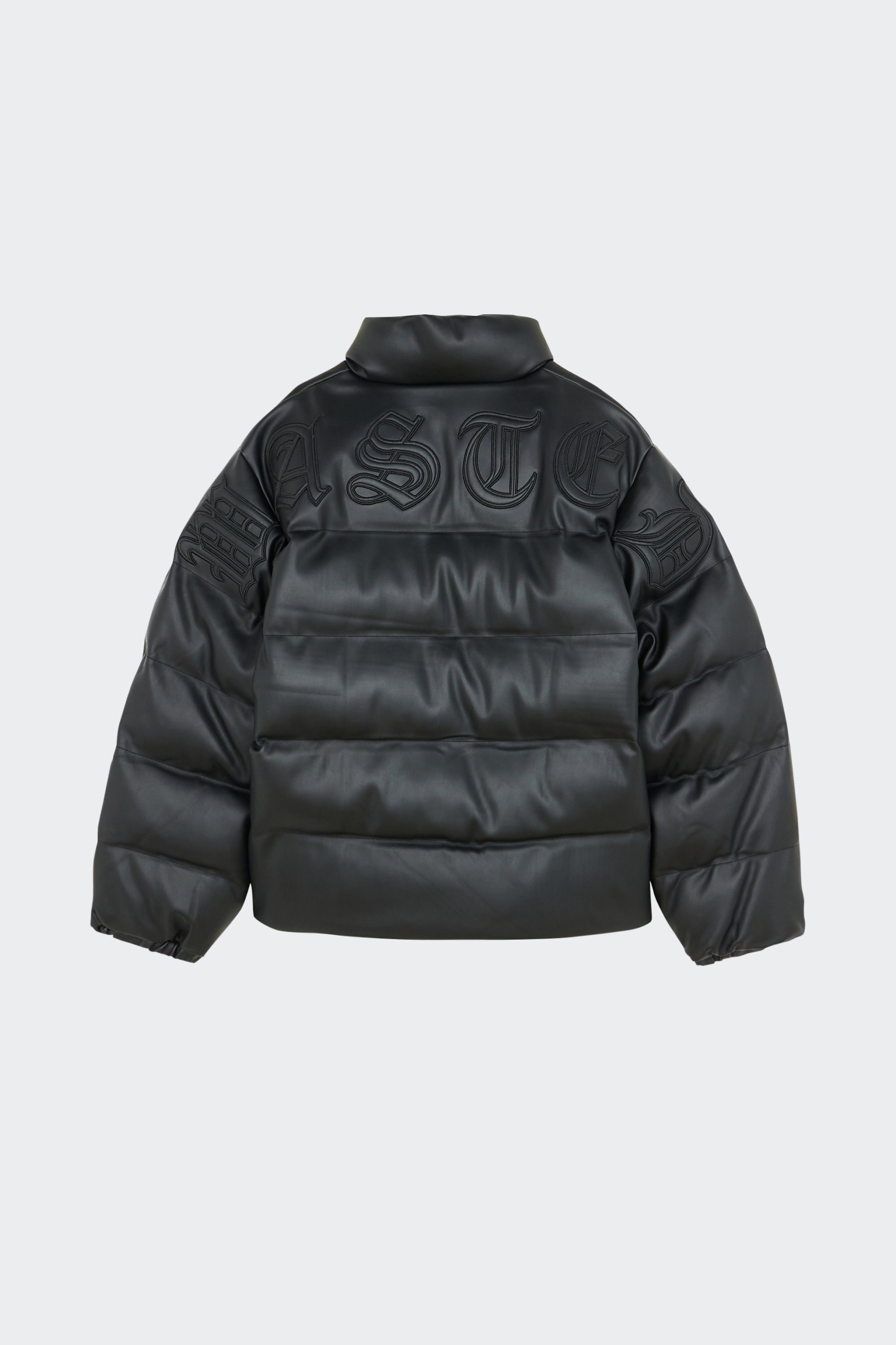 Lightweight quilted padded jacket with high neck | Black by WASTED Lightweight quilted padded jacket with high neck Black