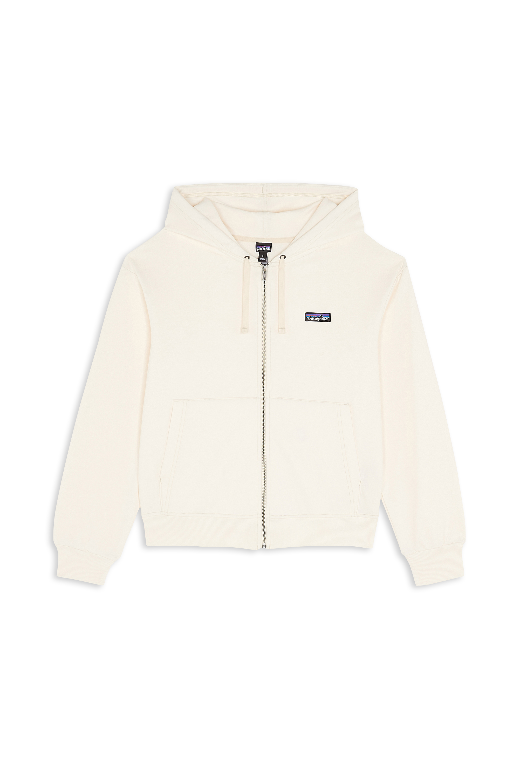 Hoodie zippé Beige