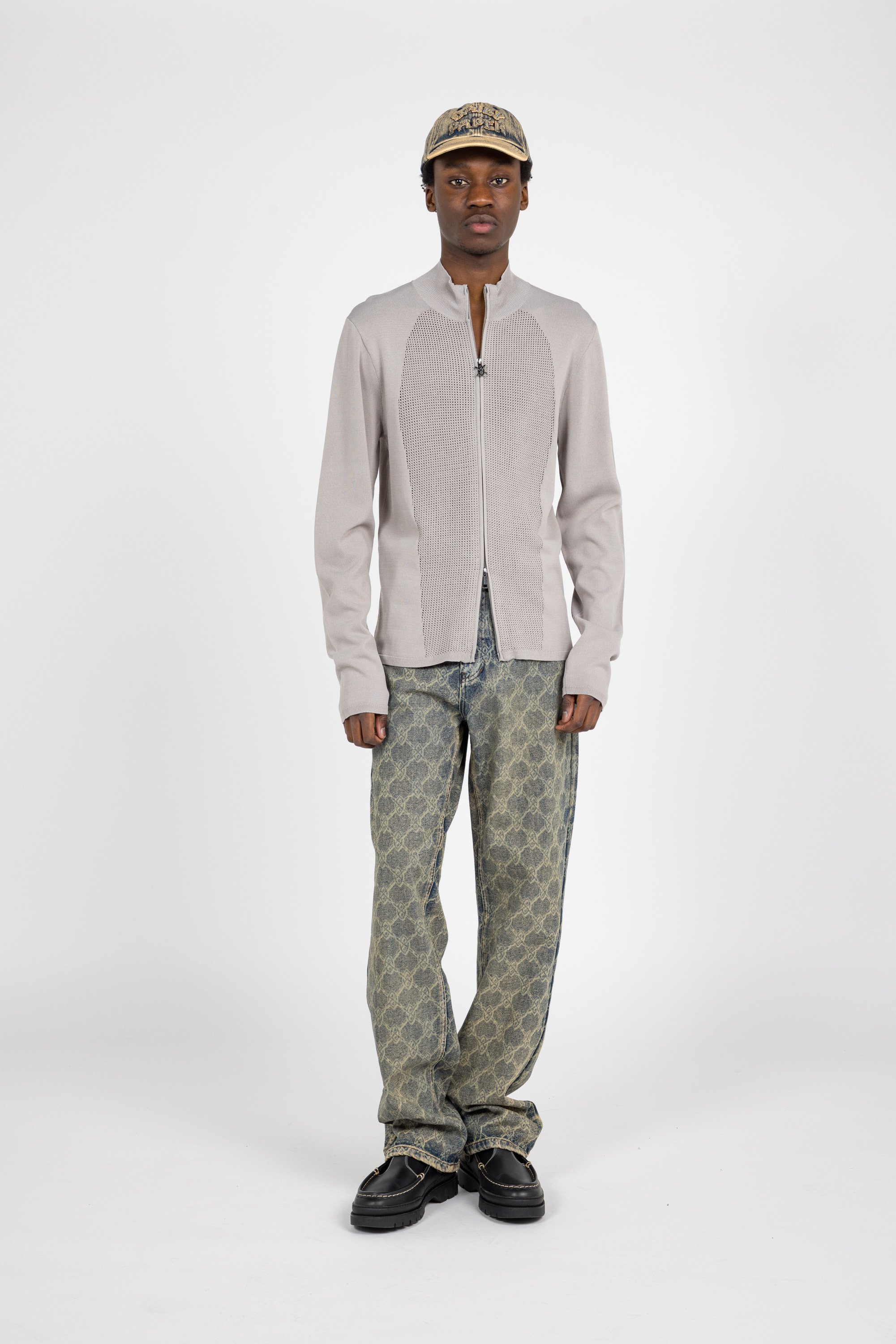 Cardigan | Grey by DAILY PAPER Cardigan Grey