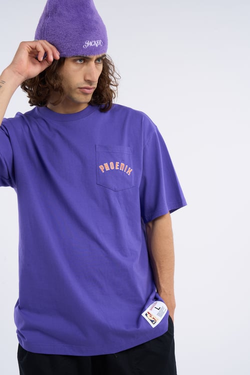 MITCHELL & NESS T-shirt Purple