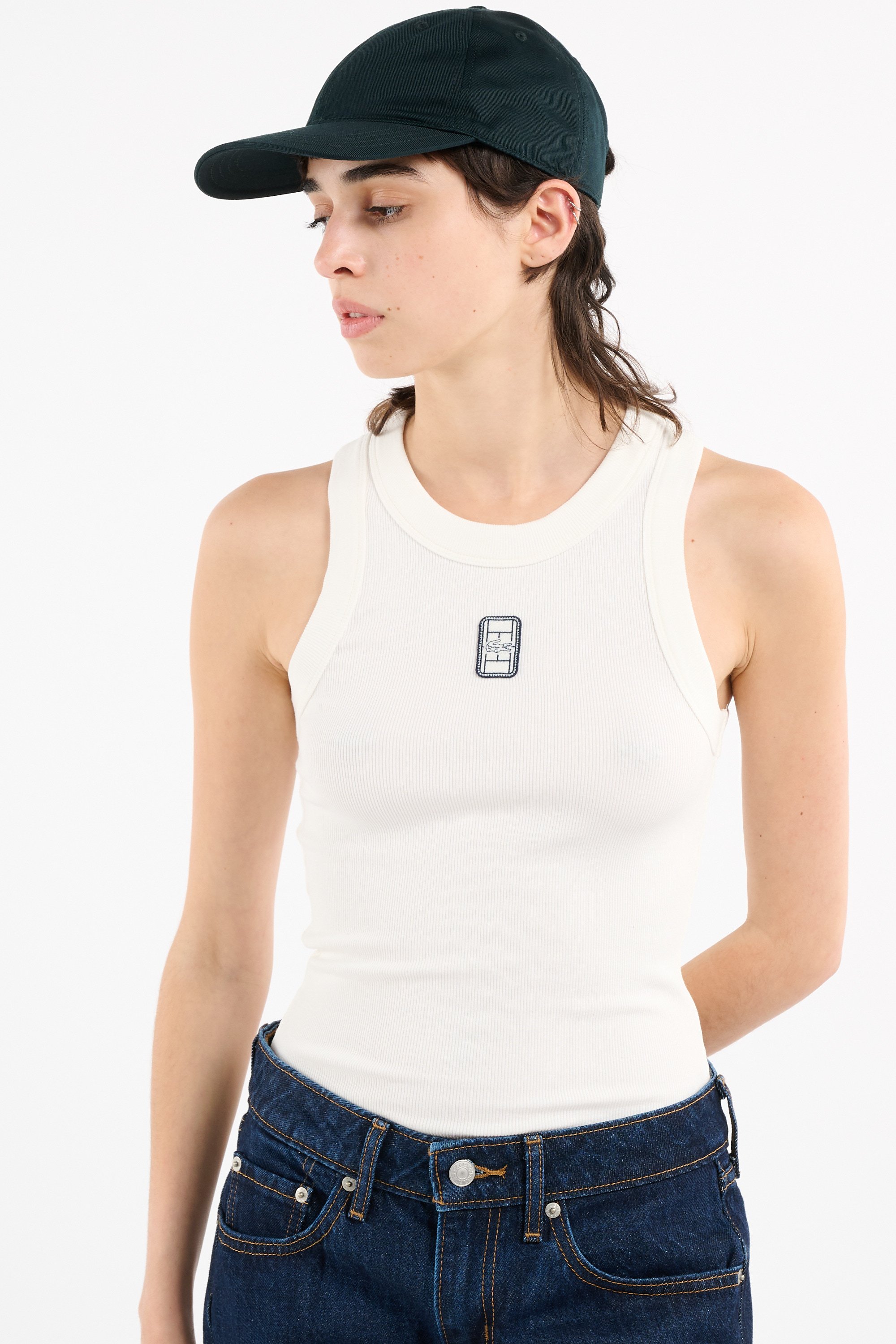 Débardeur  | Blanc LACOSTE Femme
