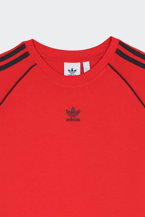 T shirt top rouge adidas