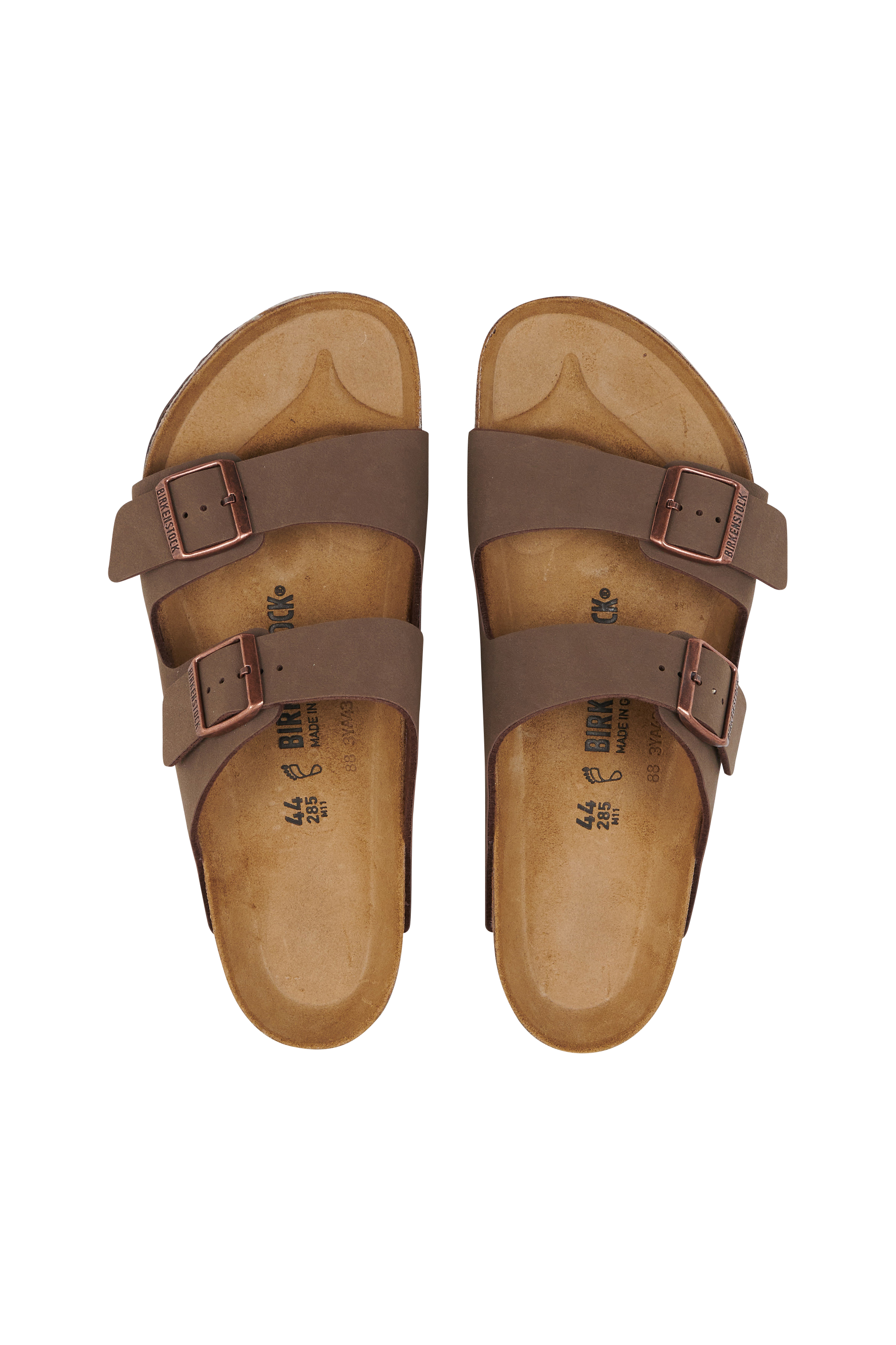 Sandales plates BIRKENSTOCK Marron