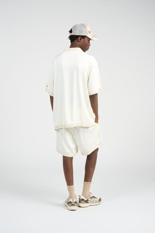 NEW ERA Shirt Beige