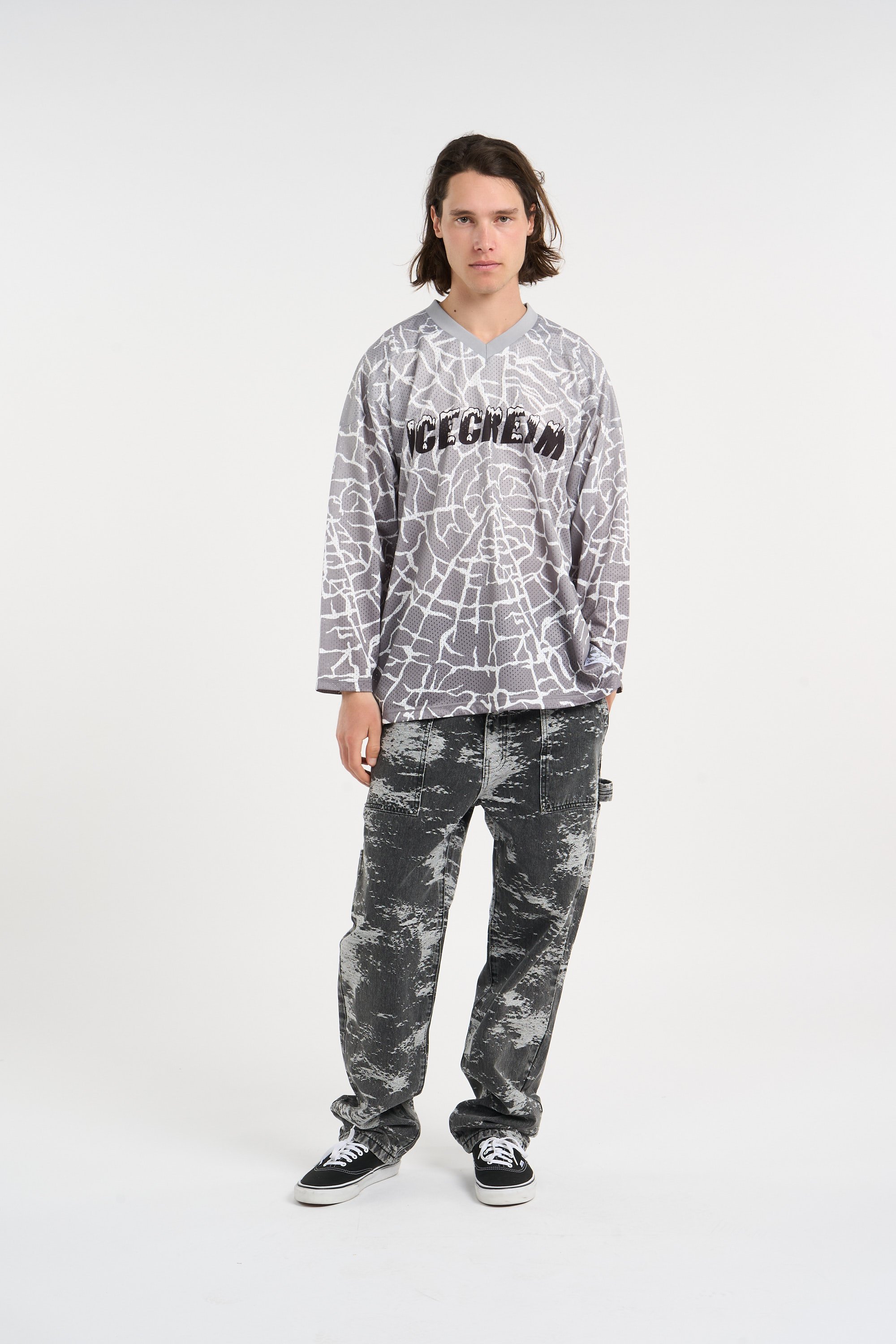 T-shirt ICE CREAM Gris