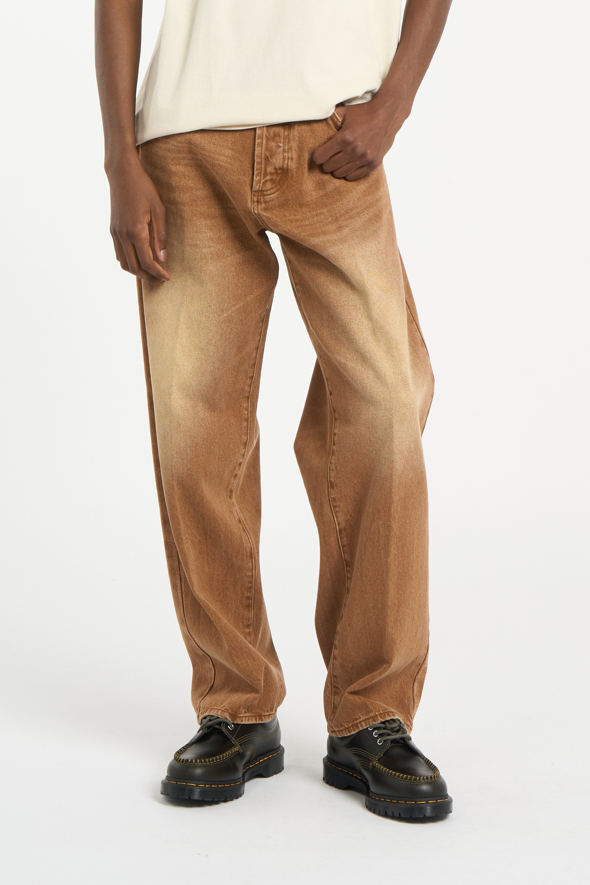 Jean | Marron OBEY Homme
