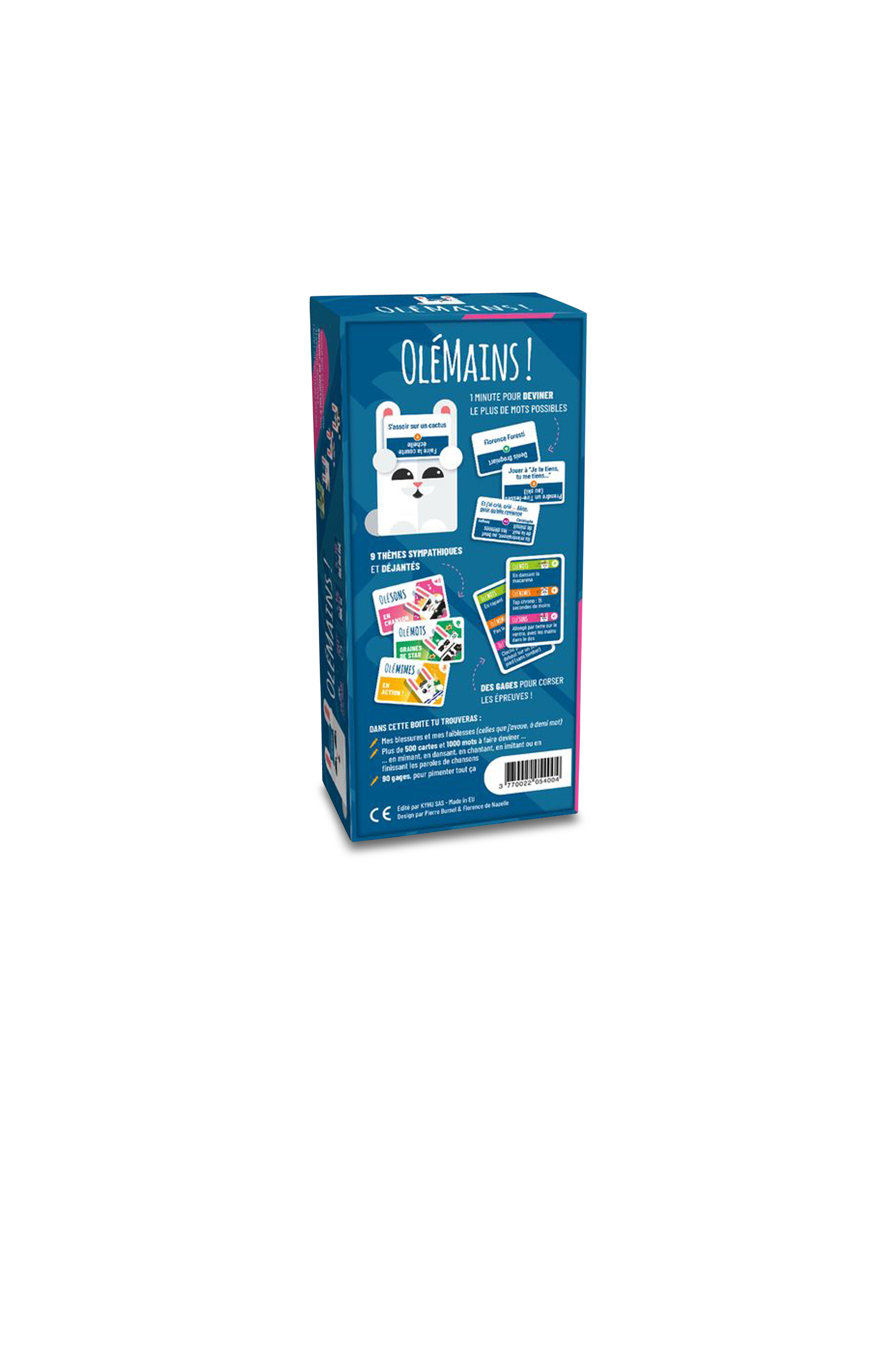 Jeu de cartes Multicolore