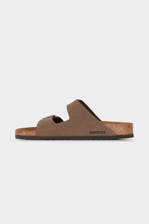BIRKENSTOCK Sandales plates Marron
