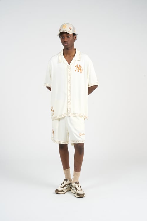 NEW ERA Shirt Beige