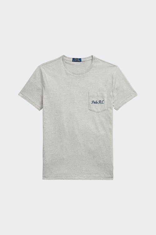 Polo - T-shirt - Taille L Gris