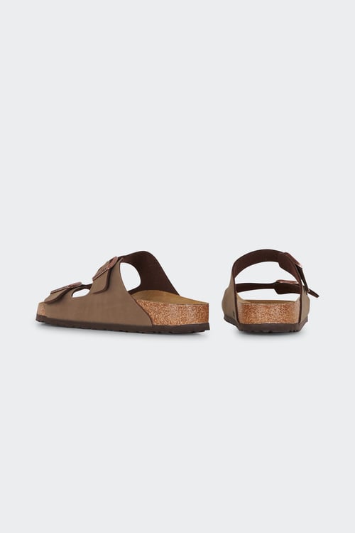 BIRKENSTOCK Sandales plates Marron