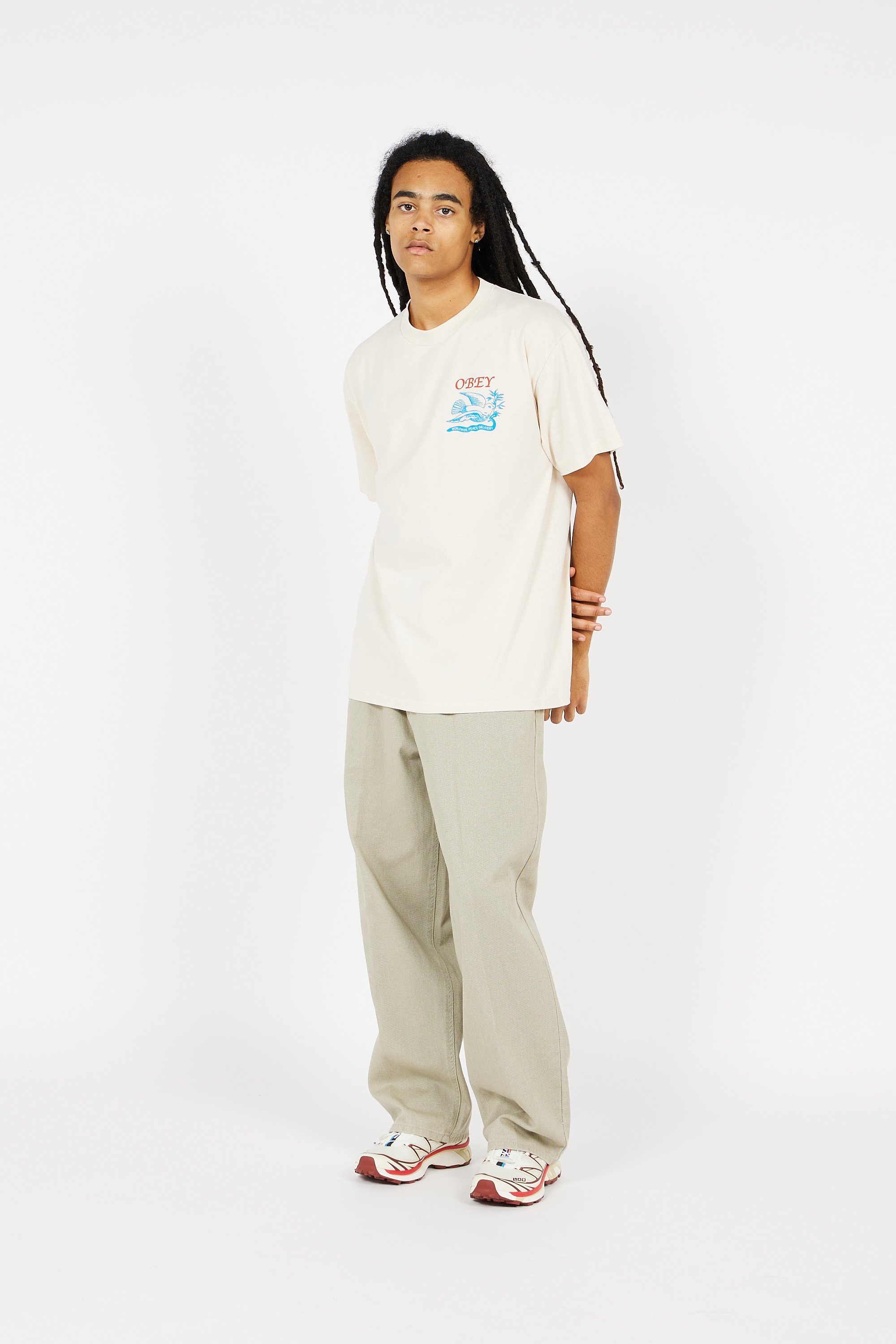 T-shirt | Beige OBEY Homme