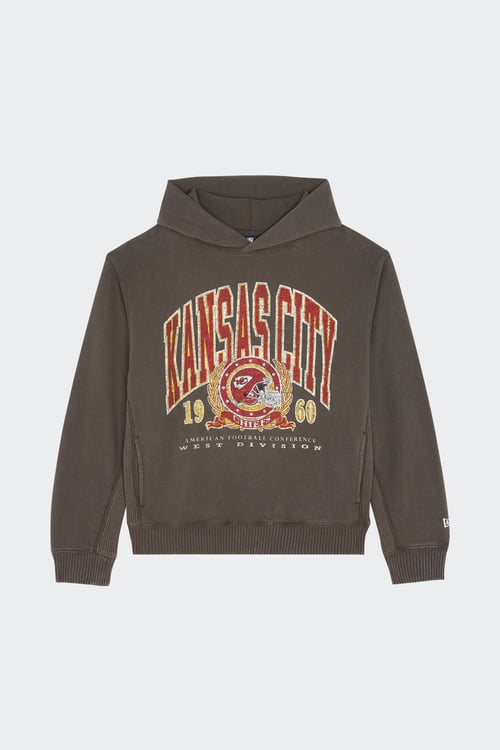 NEW ERA Hoodie Gris