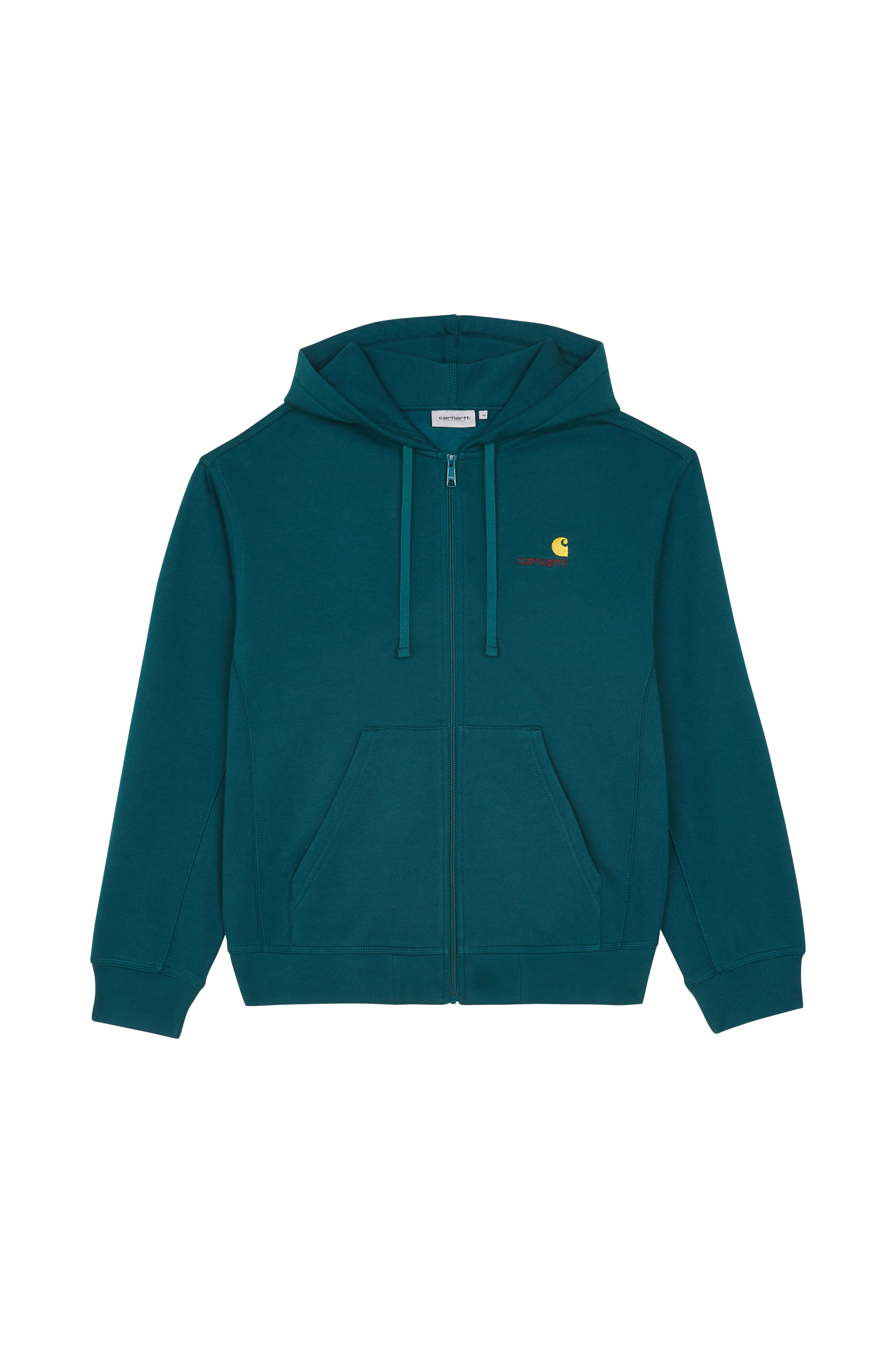 Hoodie zippé Vert