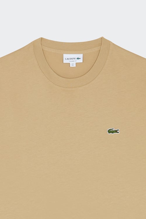 LACOSTE T-shirt Beige